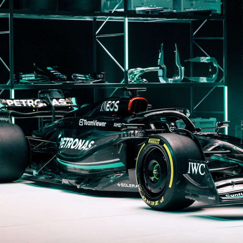 Introducing the Mercedes-AMG PETRONAS W14 F1 car