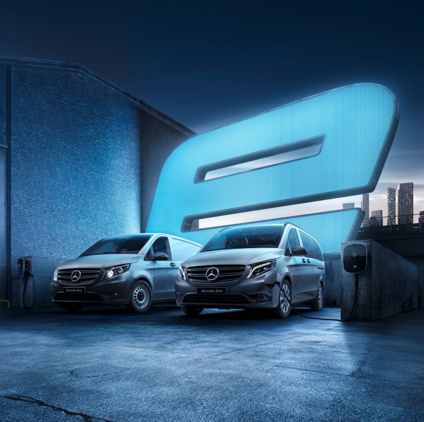 Mb electric sale vans range
