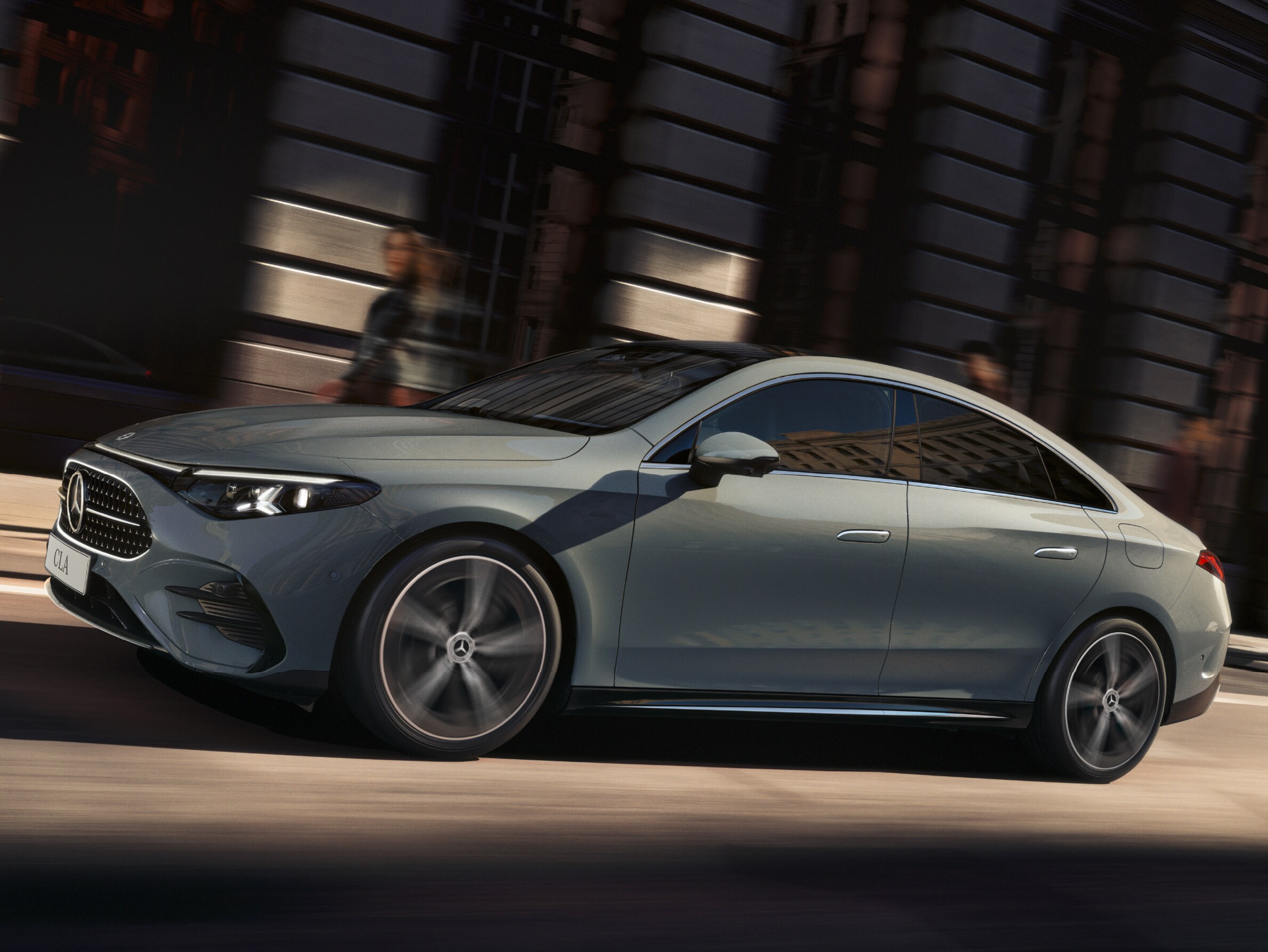 The technology of the CLA from Mercedes-Benz.