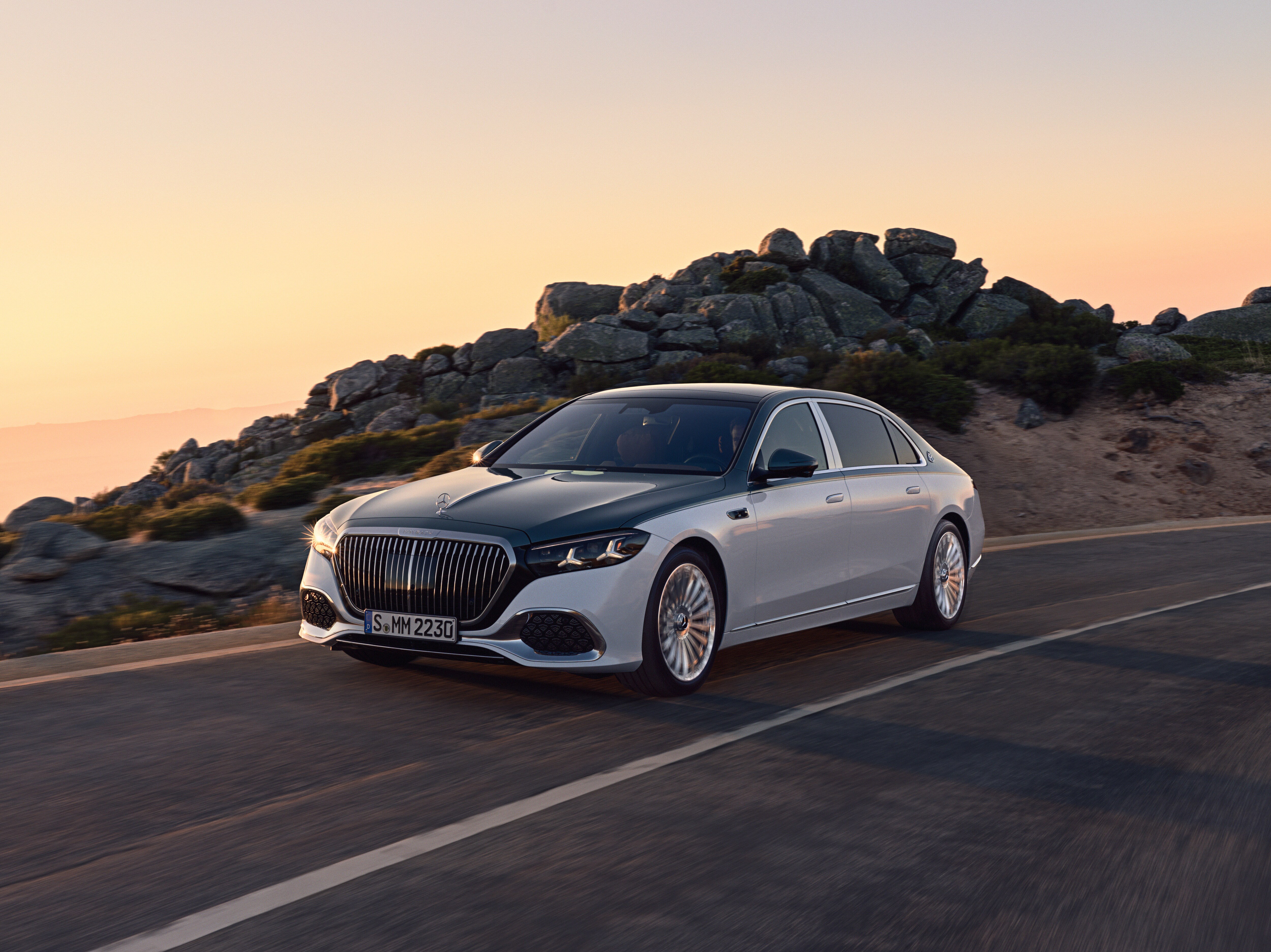 The new Mercedes-Maybach S-Class.