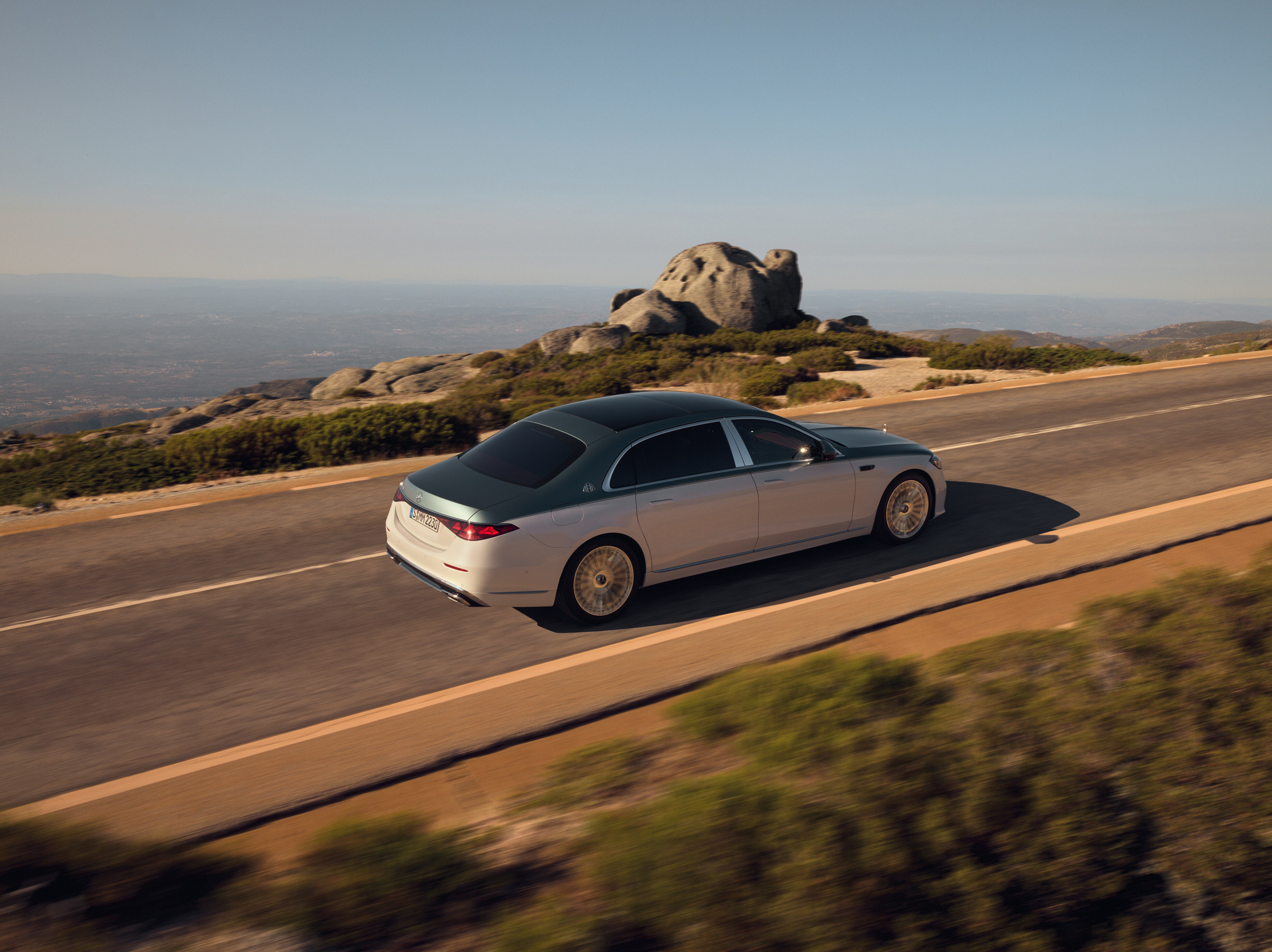 The new Mercedes-Maybach S-Class.