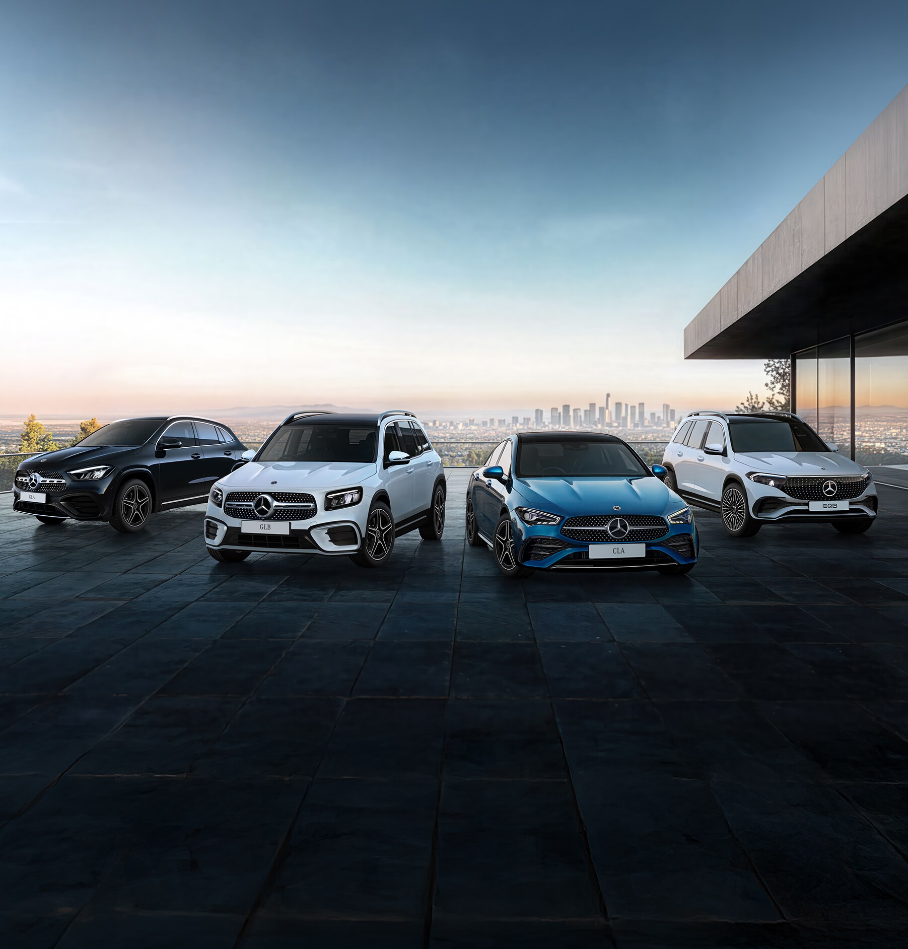 Mercedes-Benz Local Corporate Partners Program Blue Logo