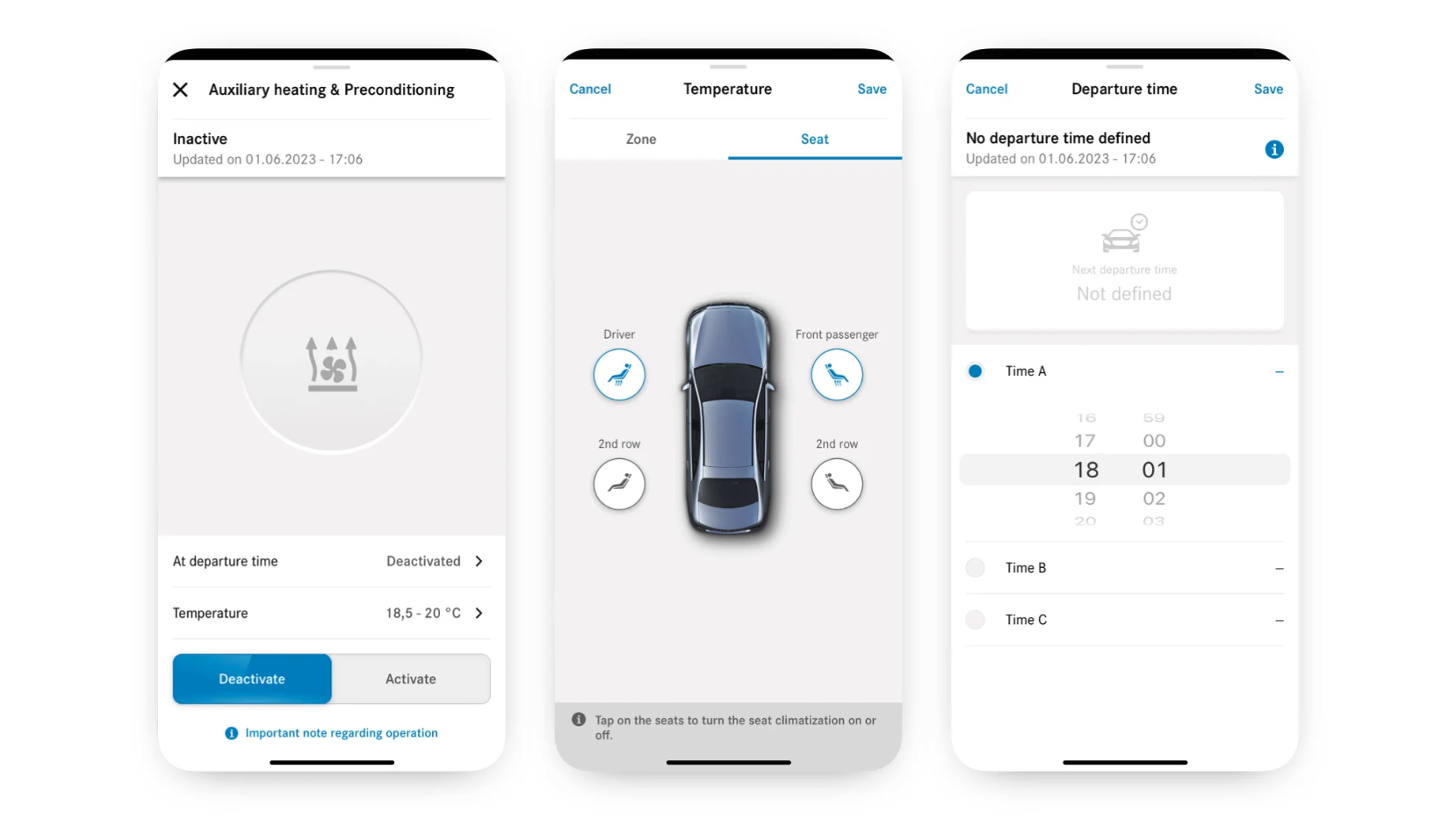 Programming pre-entry climate control Programming pre-entry climate control