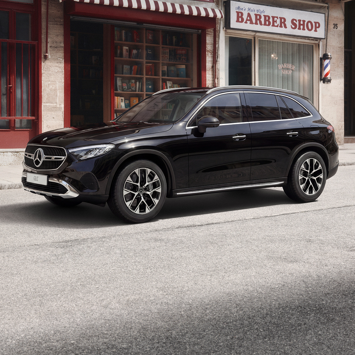 The GLC 350e Plug-In Hybrid SUV.