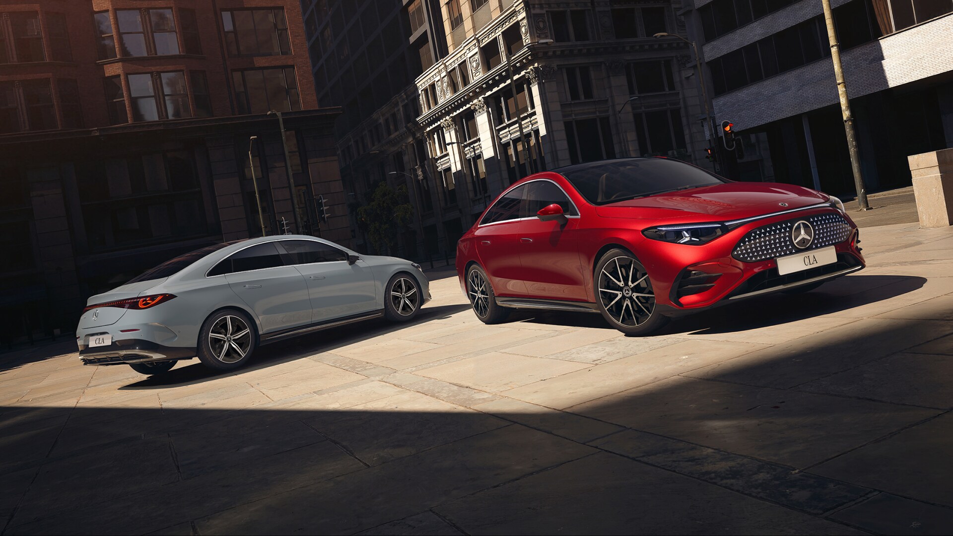 Mercedes-Benz CLA and CLA electric.