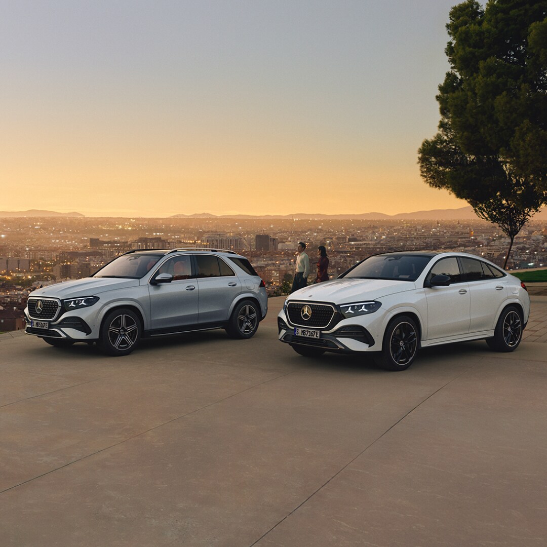 The new GLE SUV and Coupé.