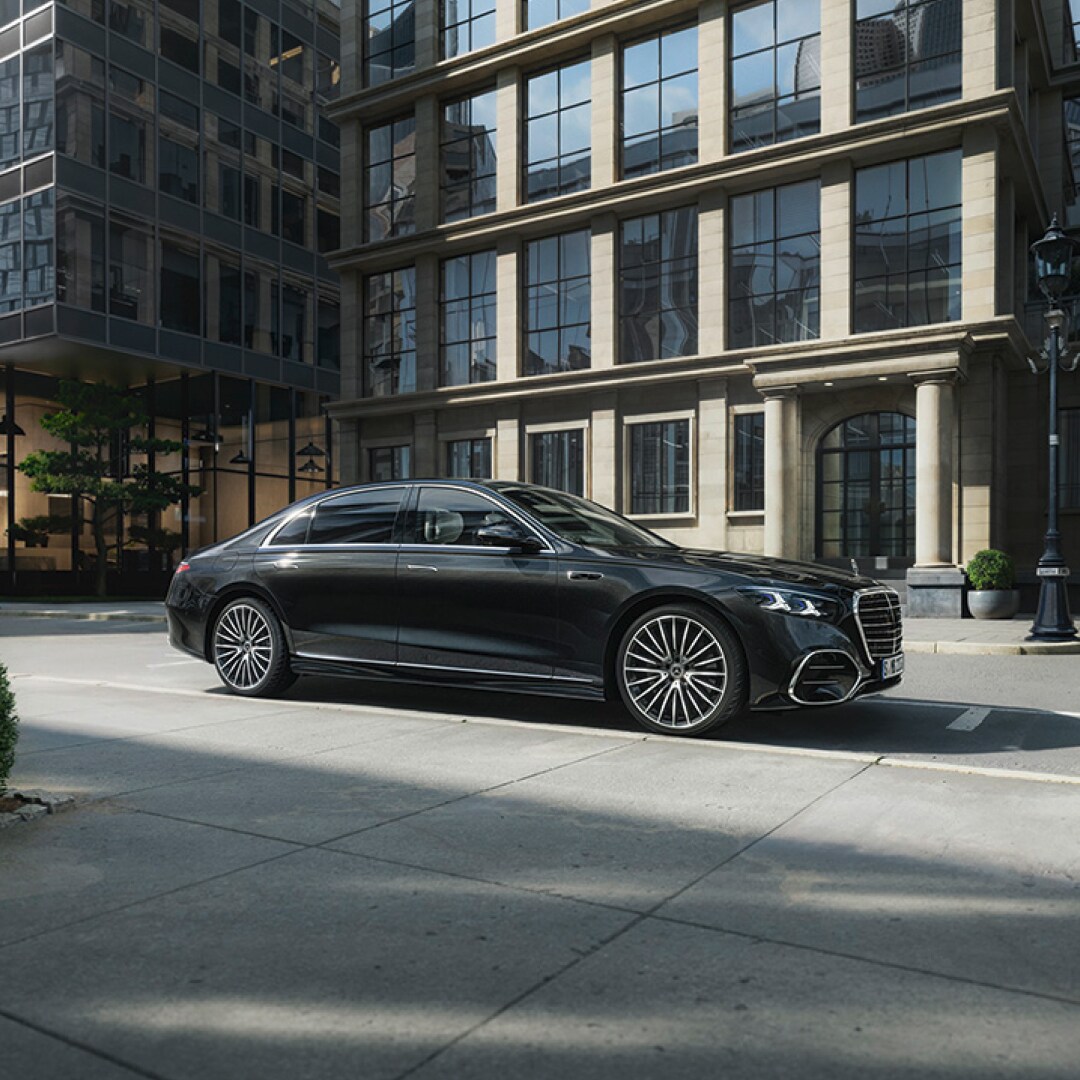 The new S-Class Saloon.