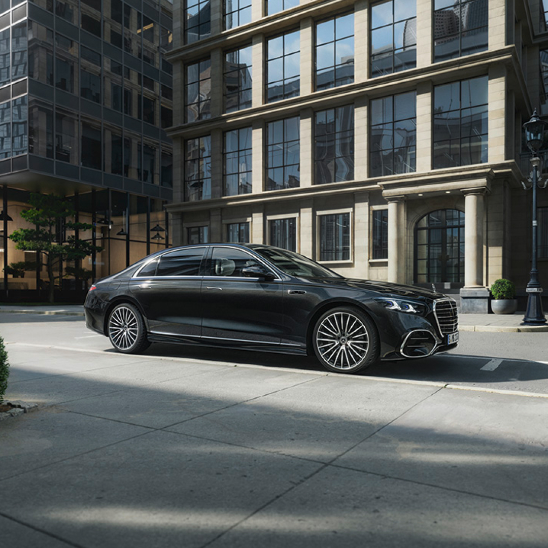 The new S-Class Saloon.