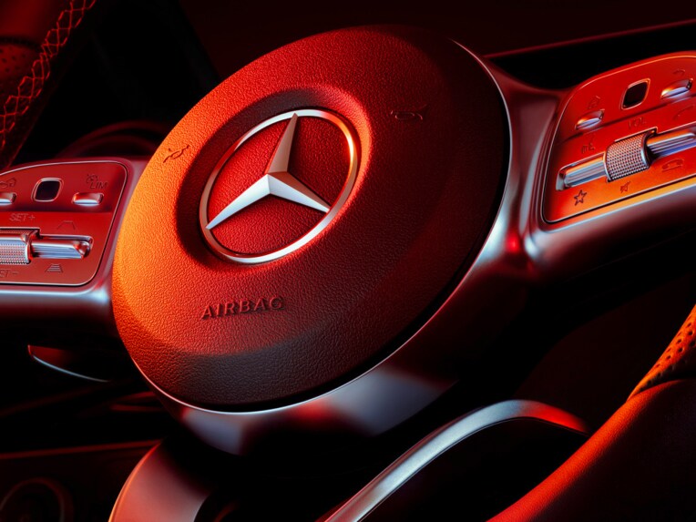 Mercedes-Benz steering wheel