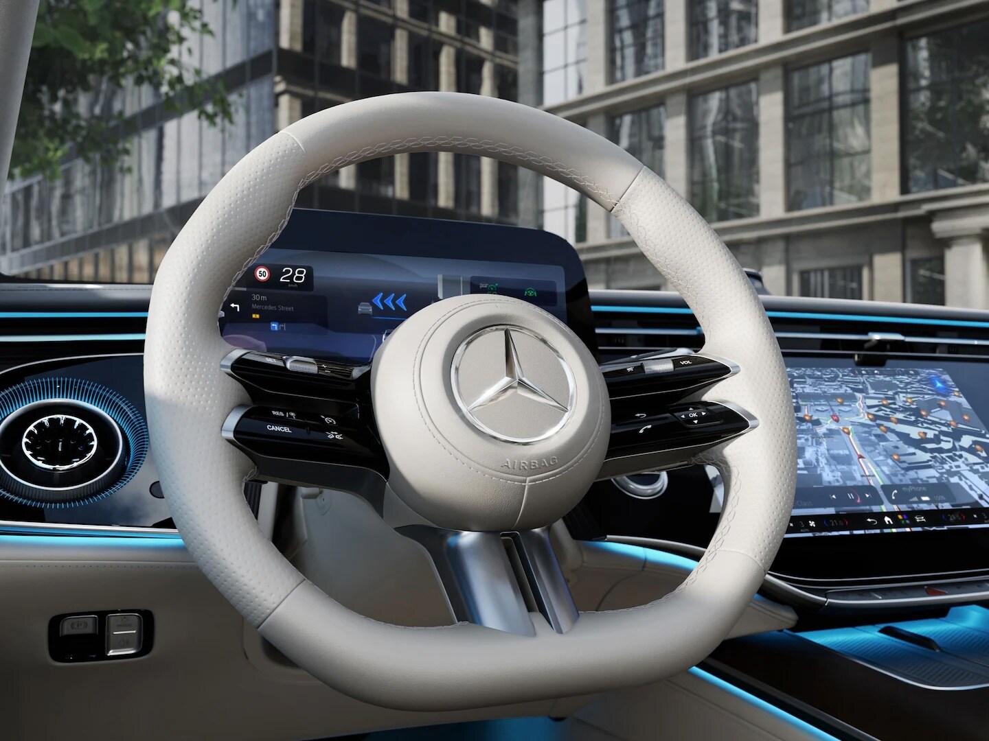 MBUX Infotainment.