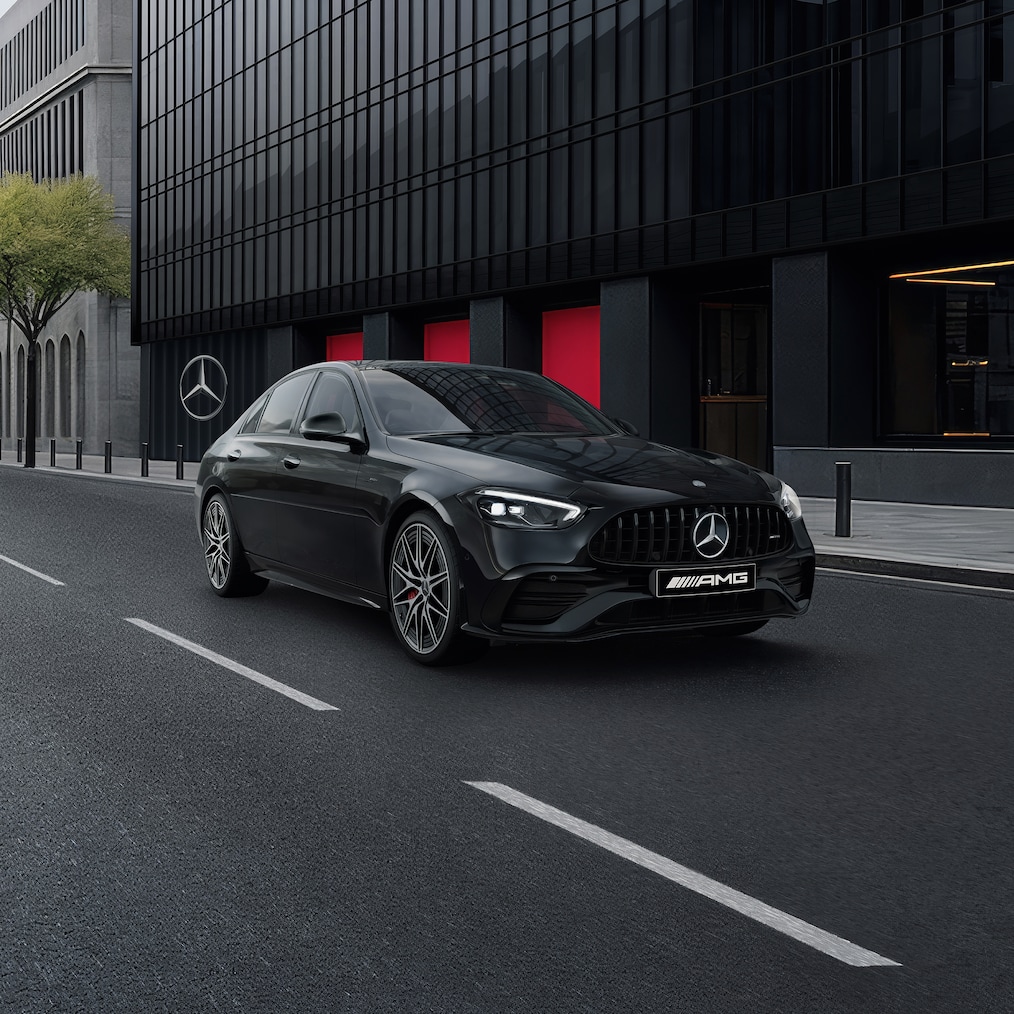 The new Mercedes-AMG C 43 Edition R+.