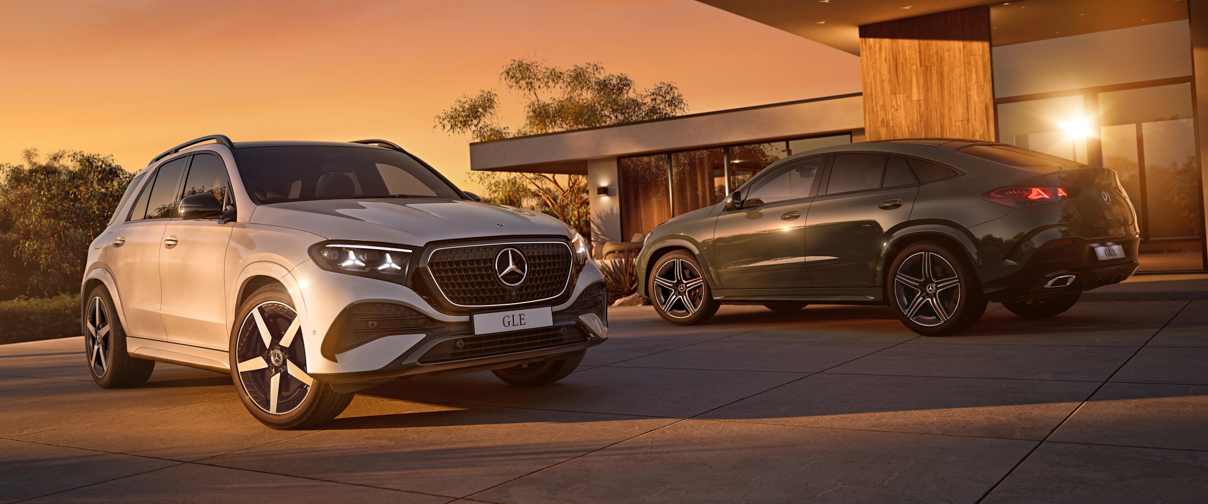The all new Mercedes-Benz GLE SUV & GLE Coupé.