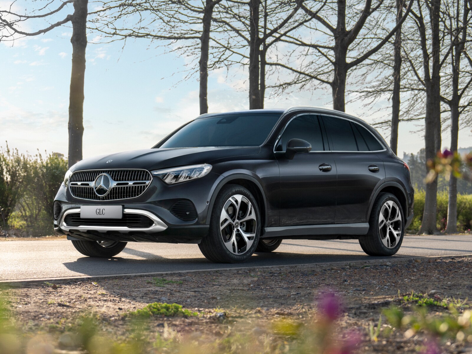 Striking SUV character.