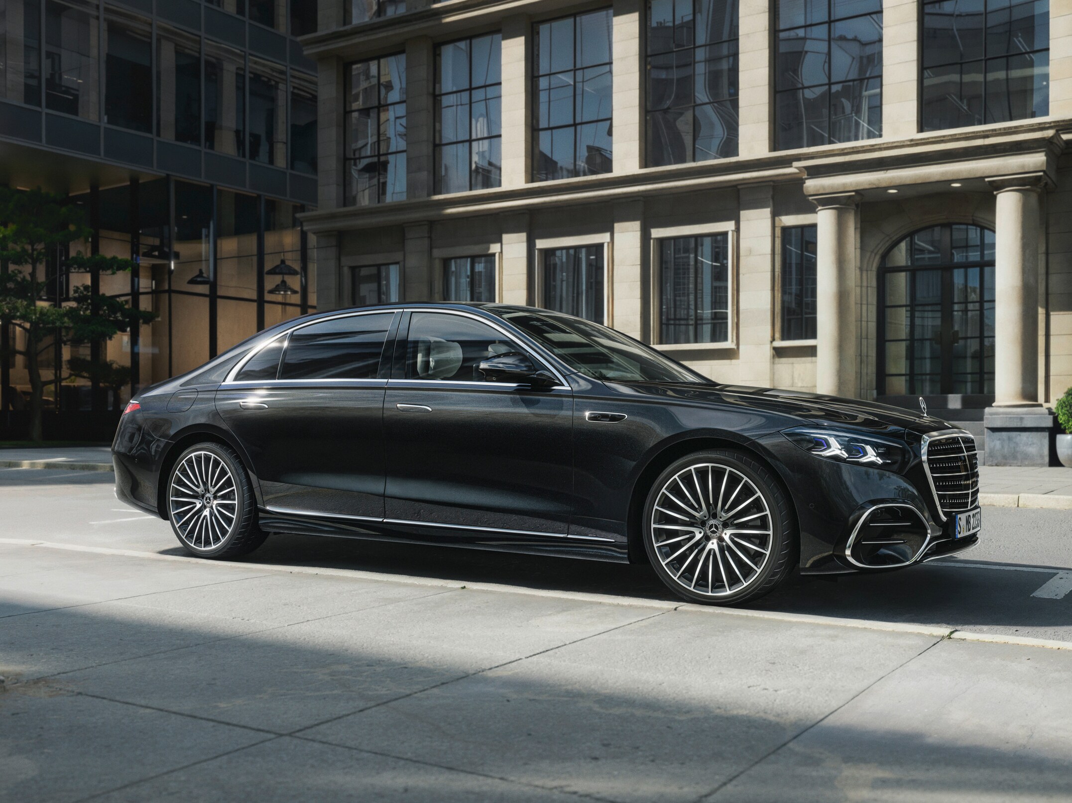 The Mercedes-Benz S-Class Long.
