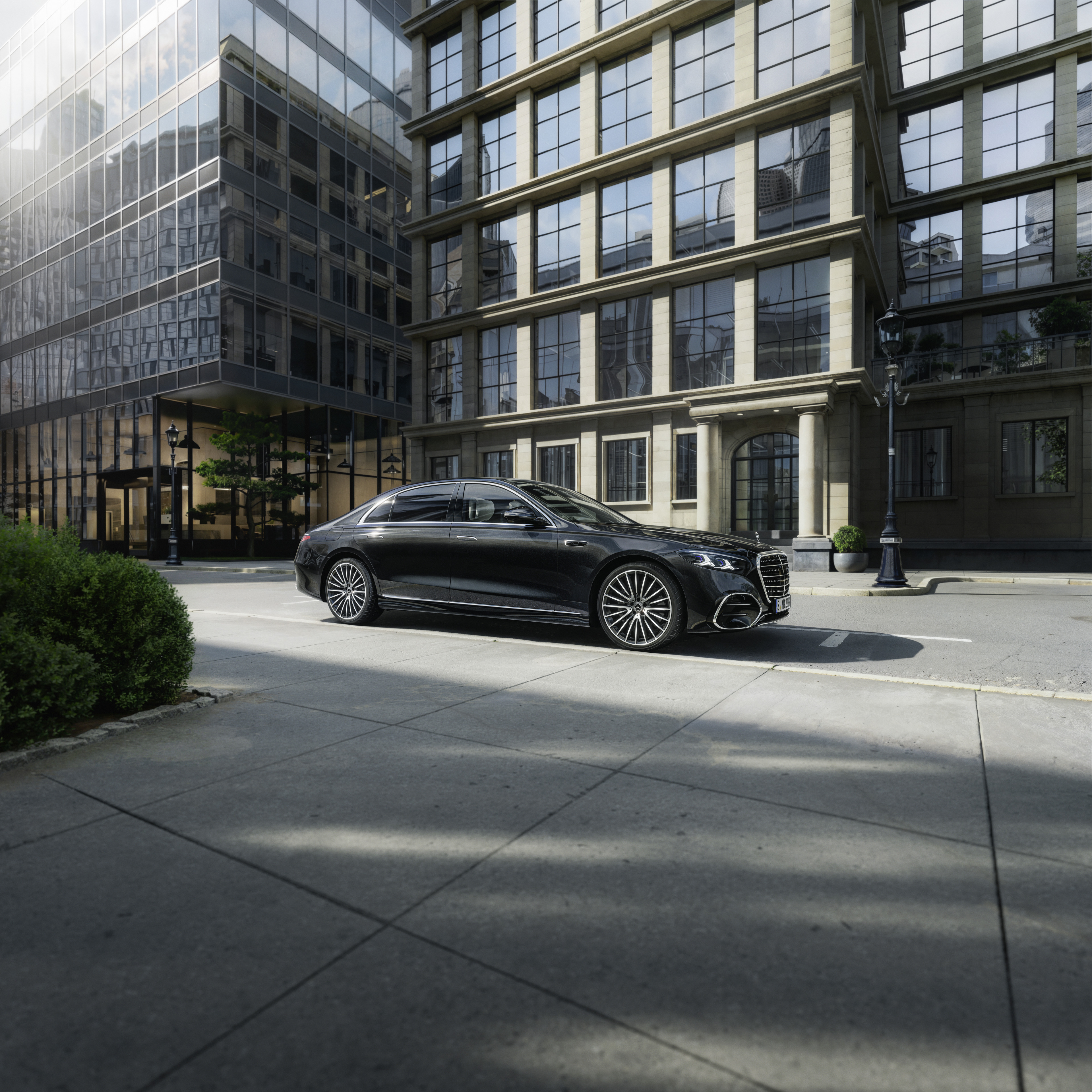 The Mercedes-Benz S-Class Long The Mercedes-Benz S-Class Long.