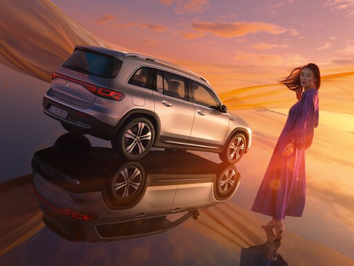 The all-electric EQB