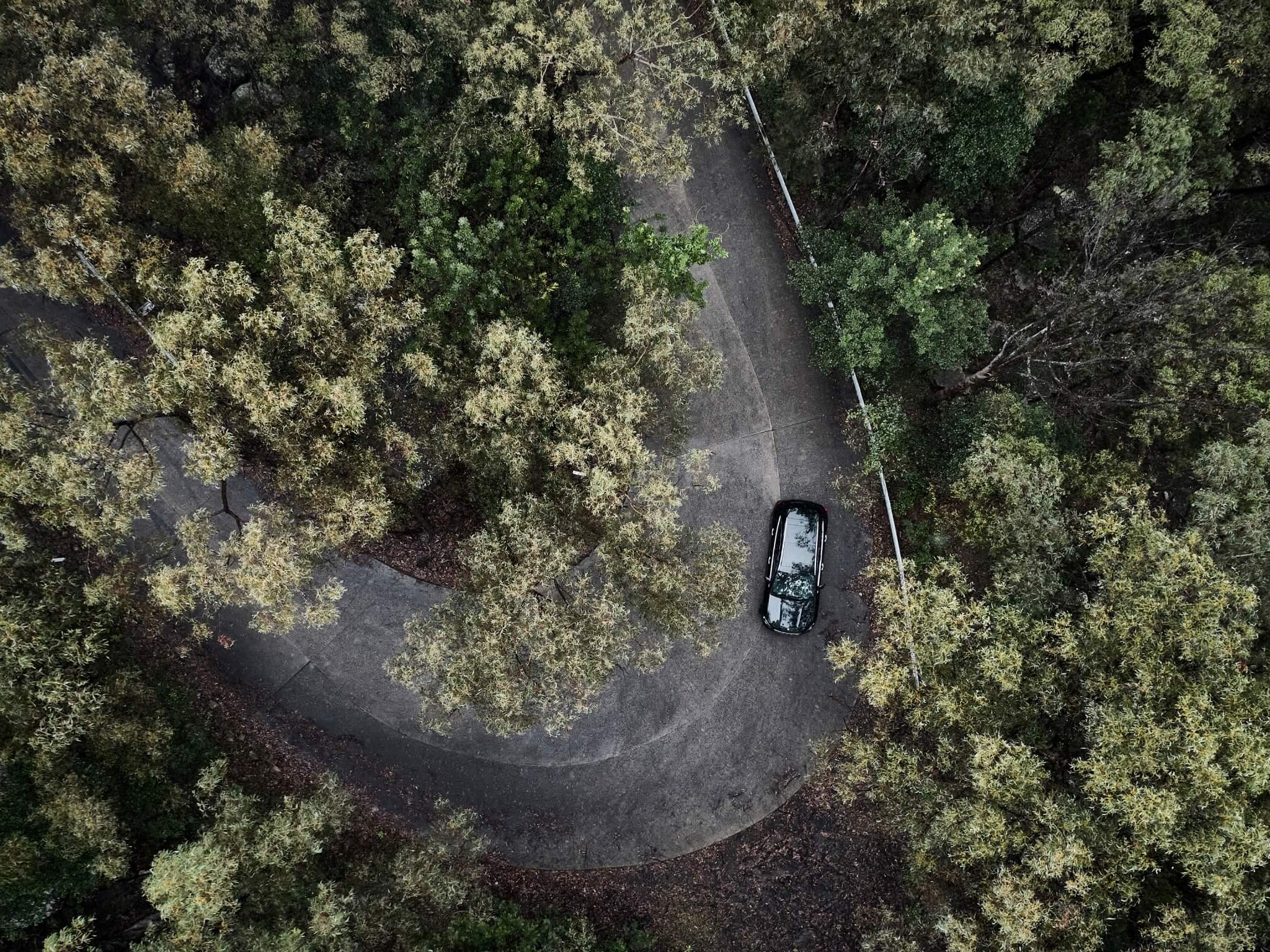 The EQA driving near Bundanon, NSW