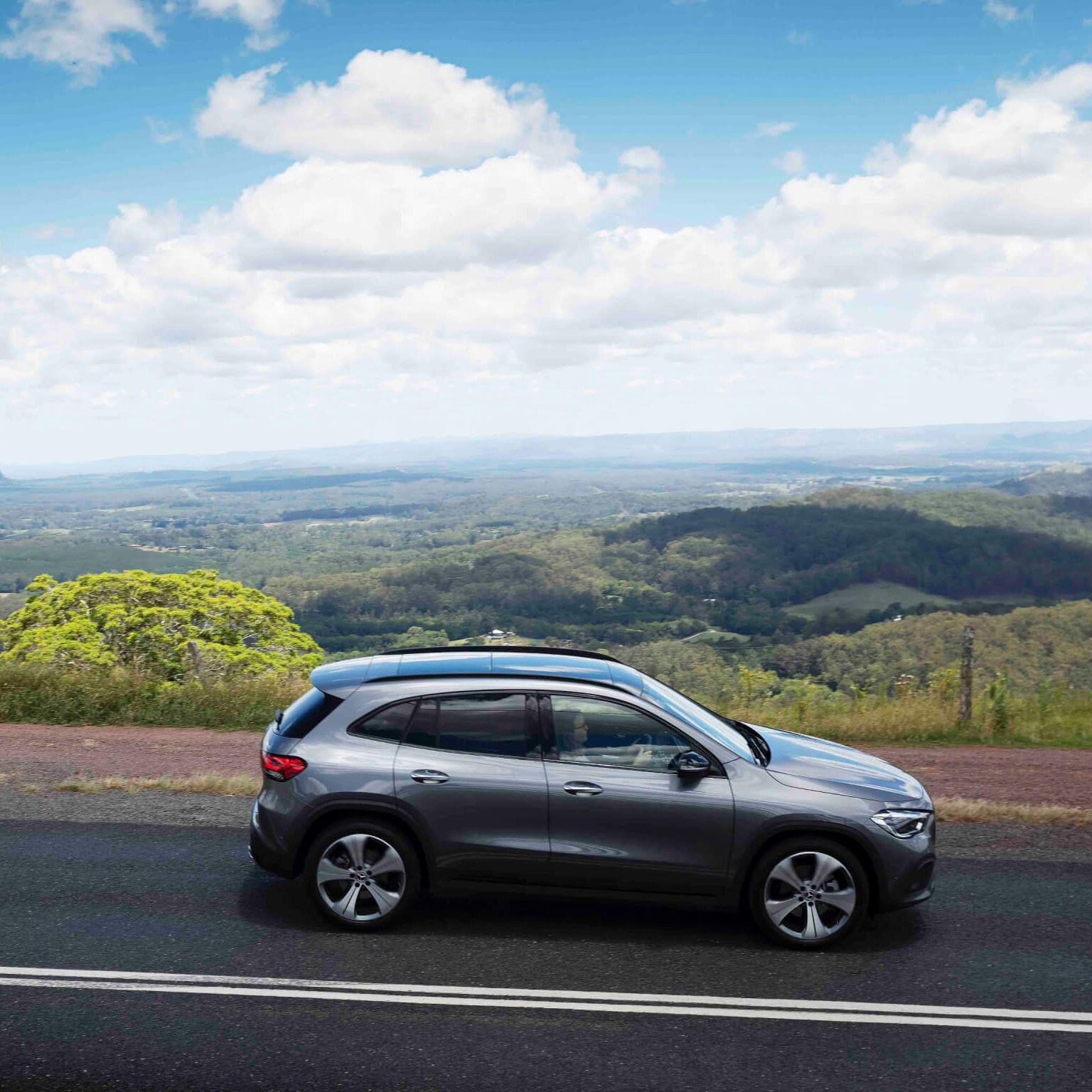 Mt Mee Lookout in the Mercedes-Benz GLA 250