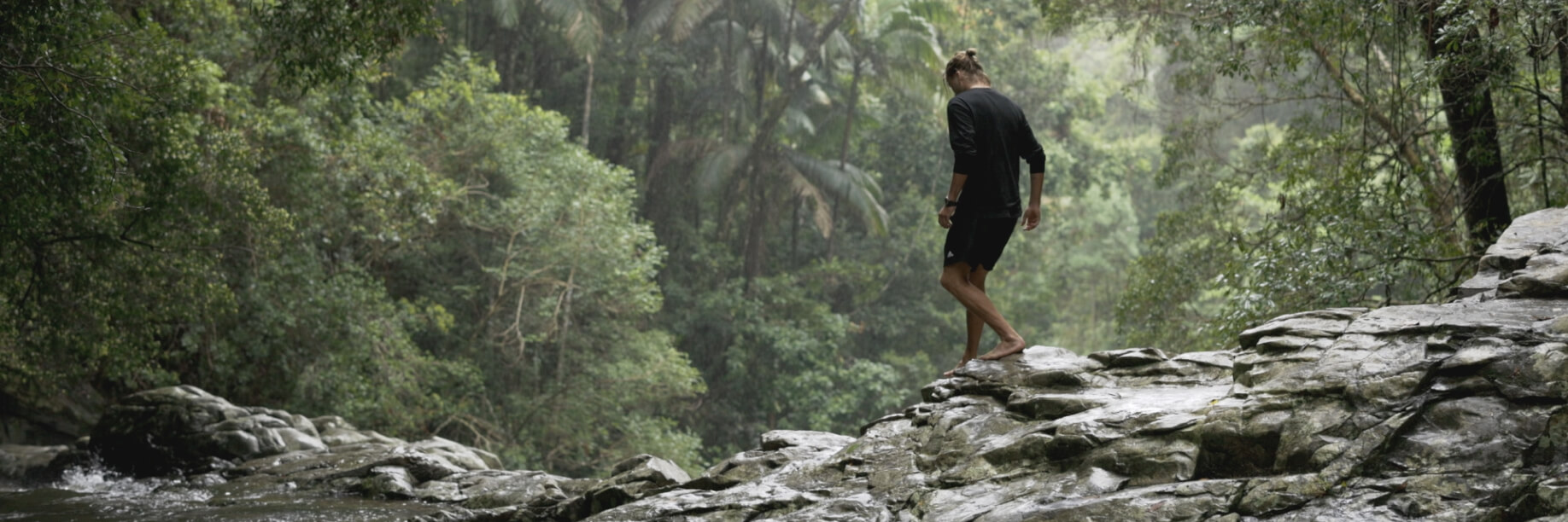 Jordan Jordan Barrett in the Byron Bay hinterland.
