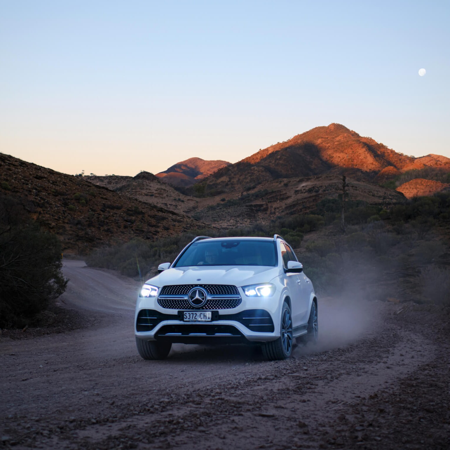 Mercedes-Benz GLE 350 in the Flinders Ranges, South Australia