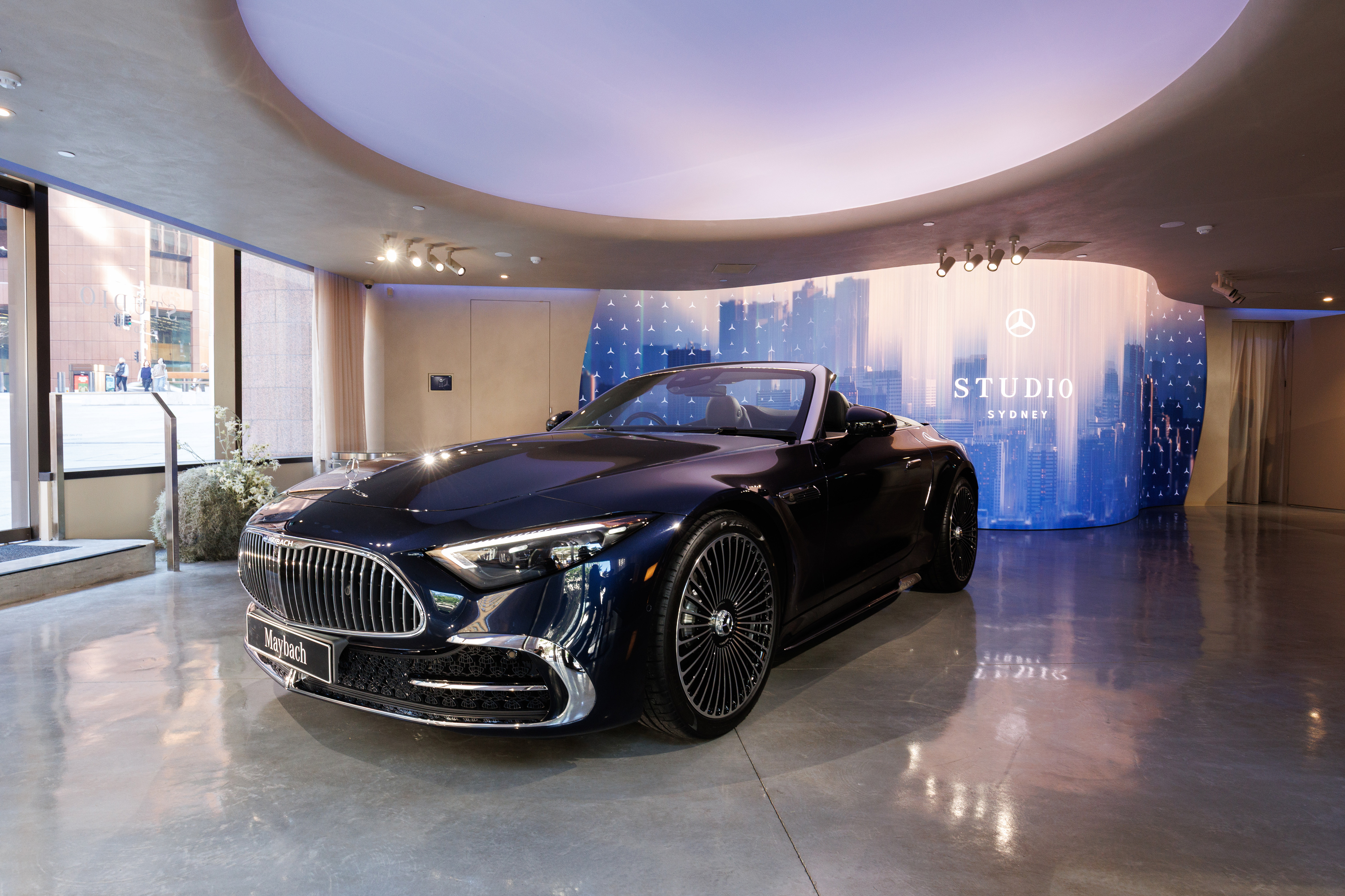 Mercedes-Maybach SL 680 Monogram Series The Mercedes-Maybach SL 680 Monogram Series at Mercedes-Benz Studio Sydney