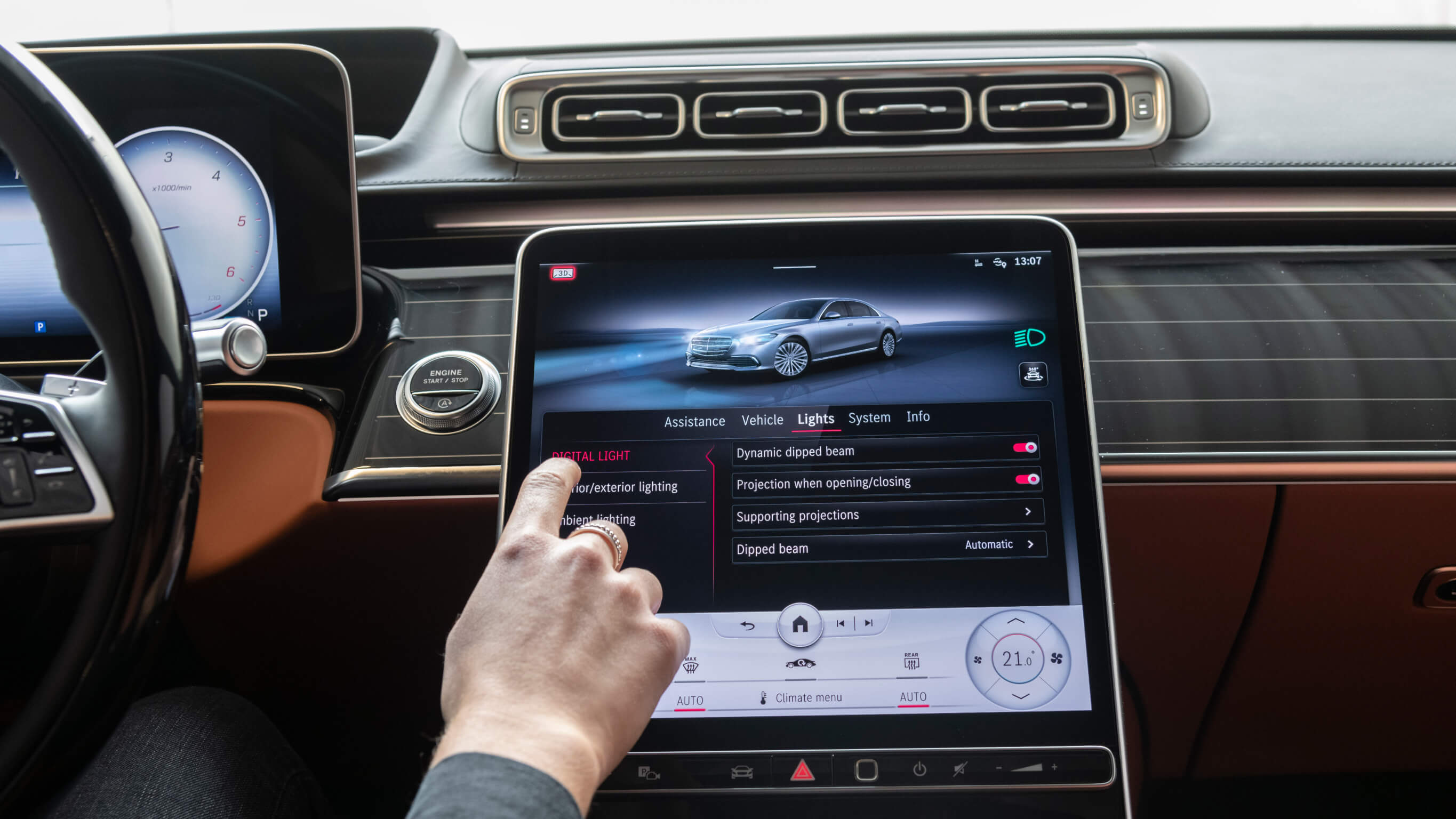 Mercedes-Benz S-Class interior technology Mercedes-Benz S-Class interior technology