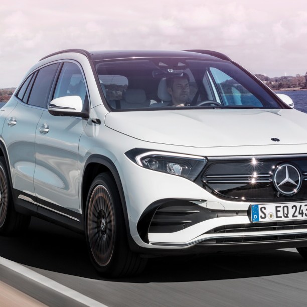 The all-electric EQA