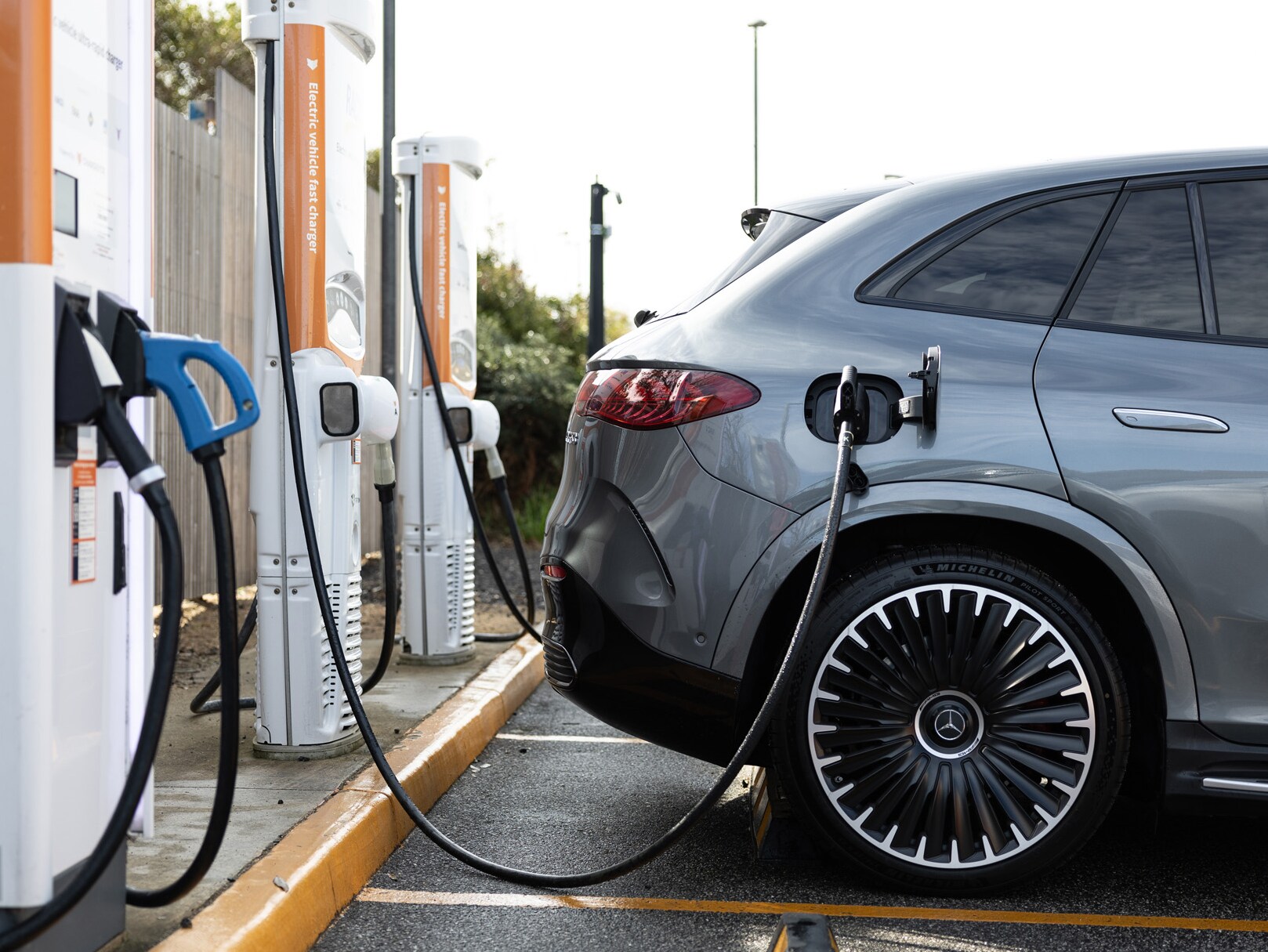 A guide to Mercedes-Benz electric vehicles.