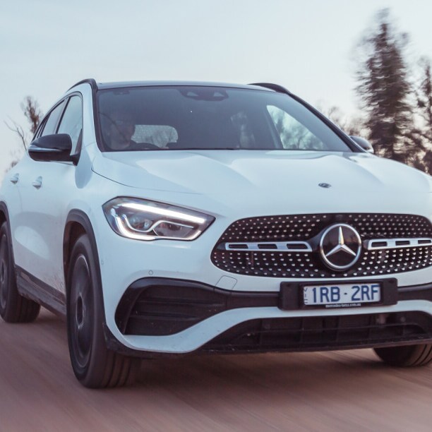 A white SUV