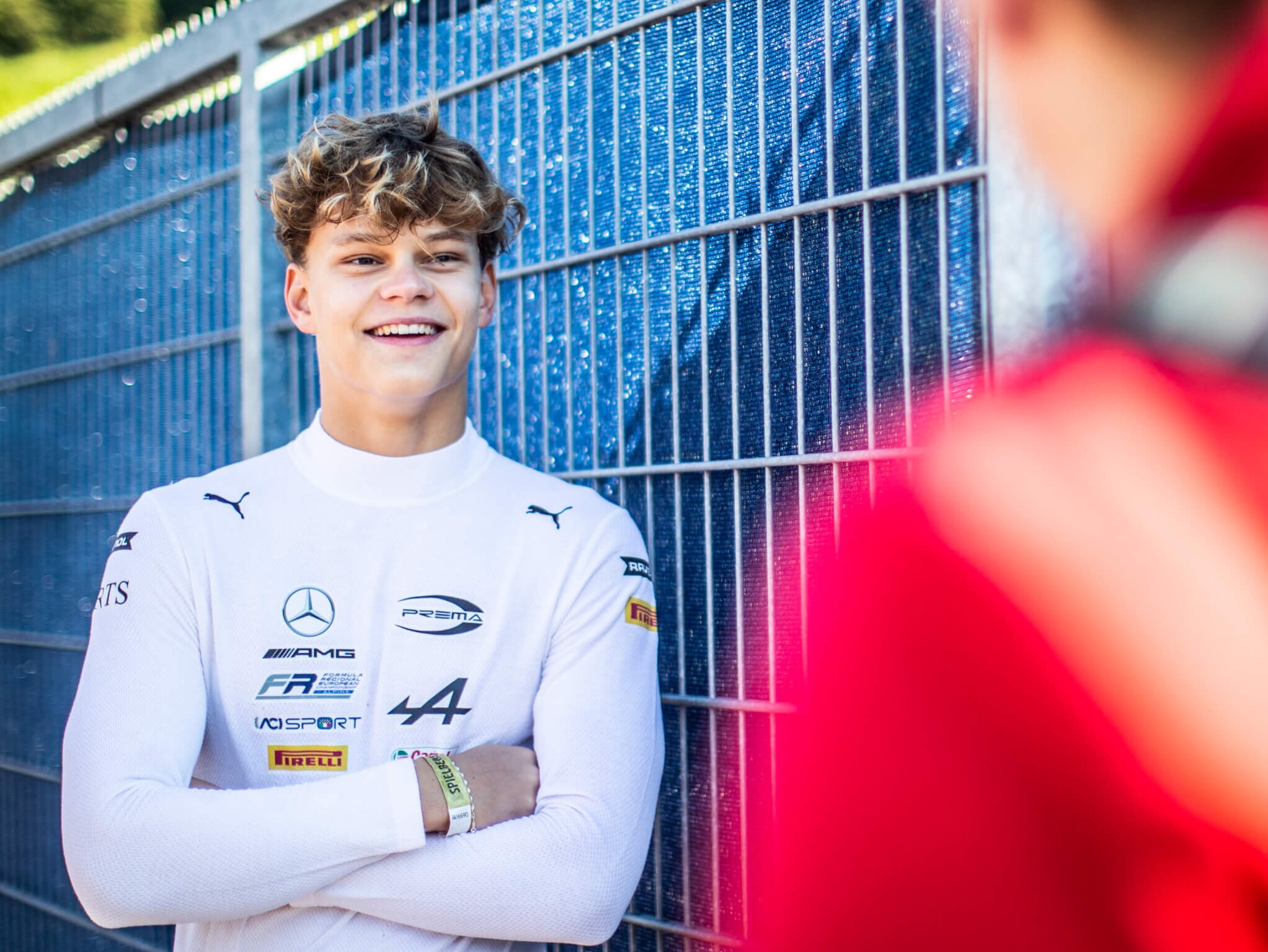 Paul Aron from the Mercedes-AMG PETRONAS Formula 1 junior program.