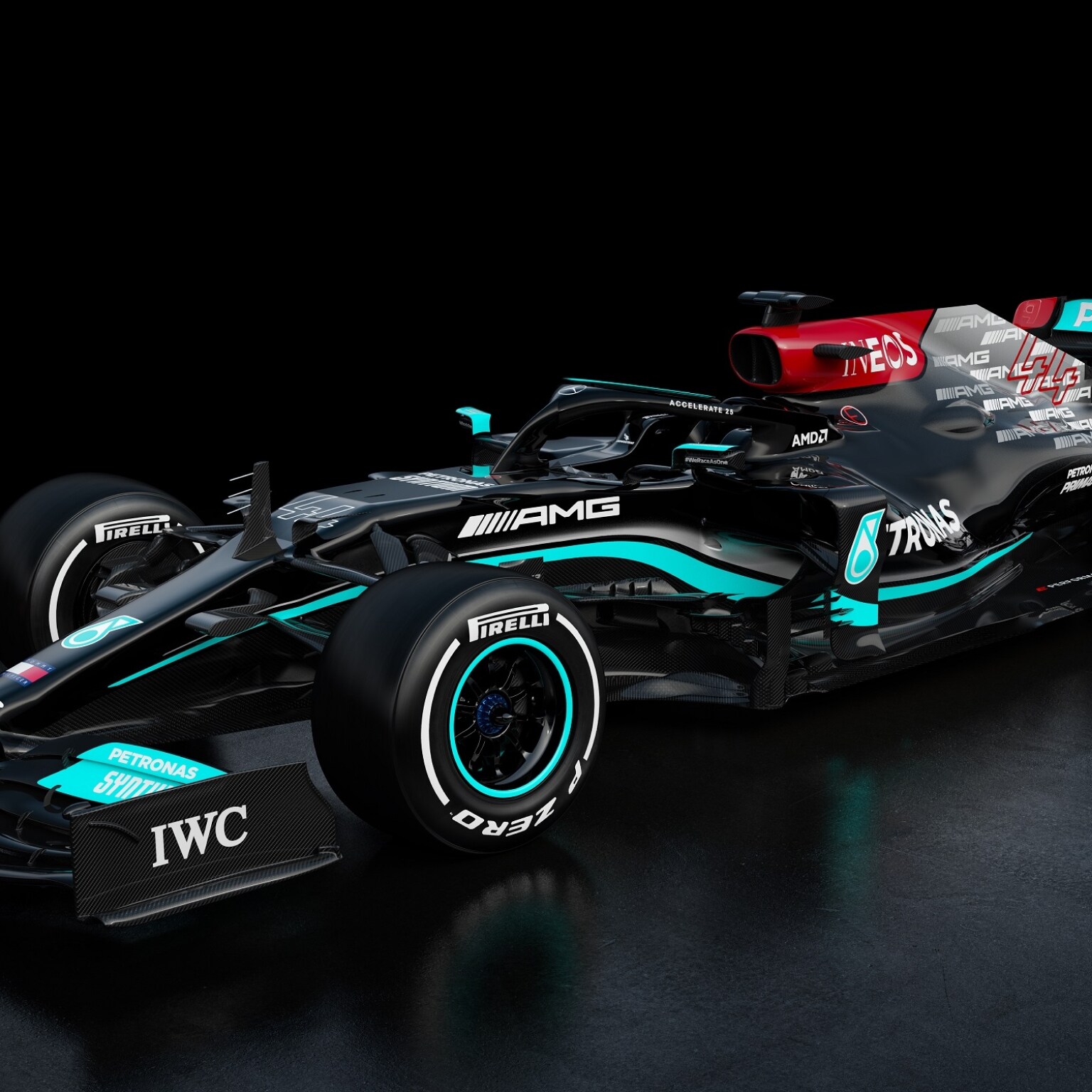 The Mercedes-AMG F1 W12 E Performance
