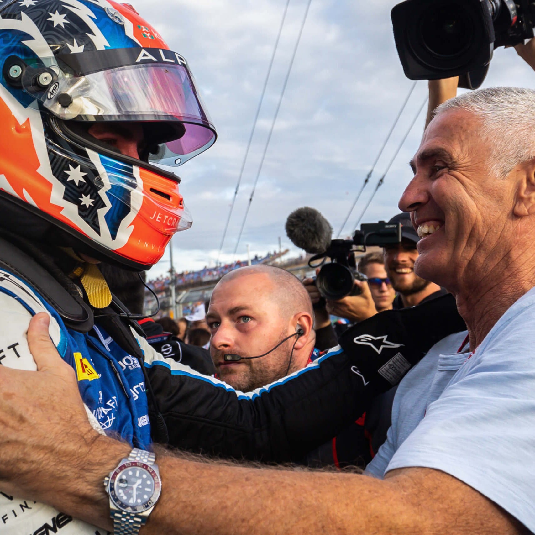 Interview with Mick Doohan and son Jack Doohan.