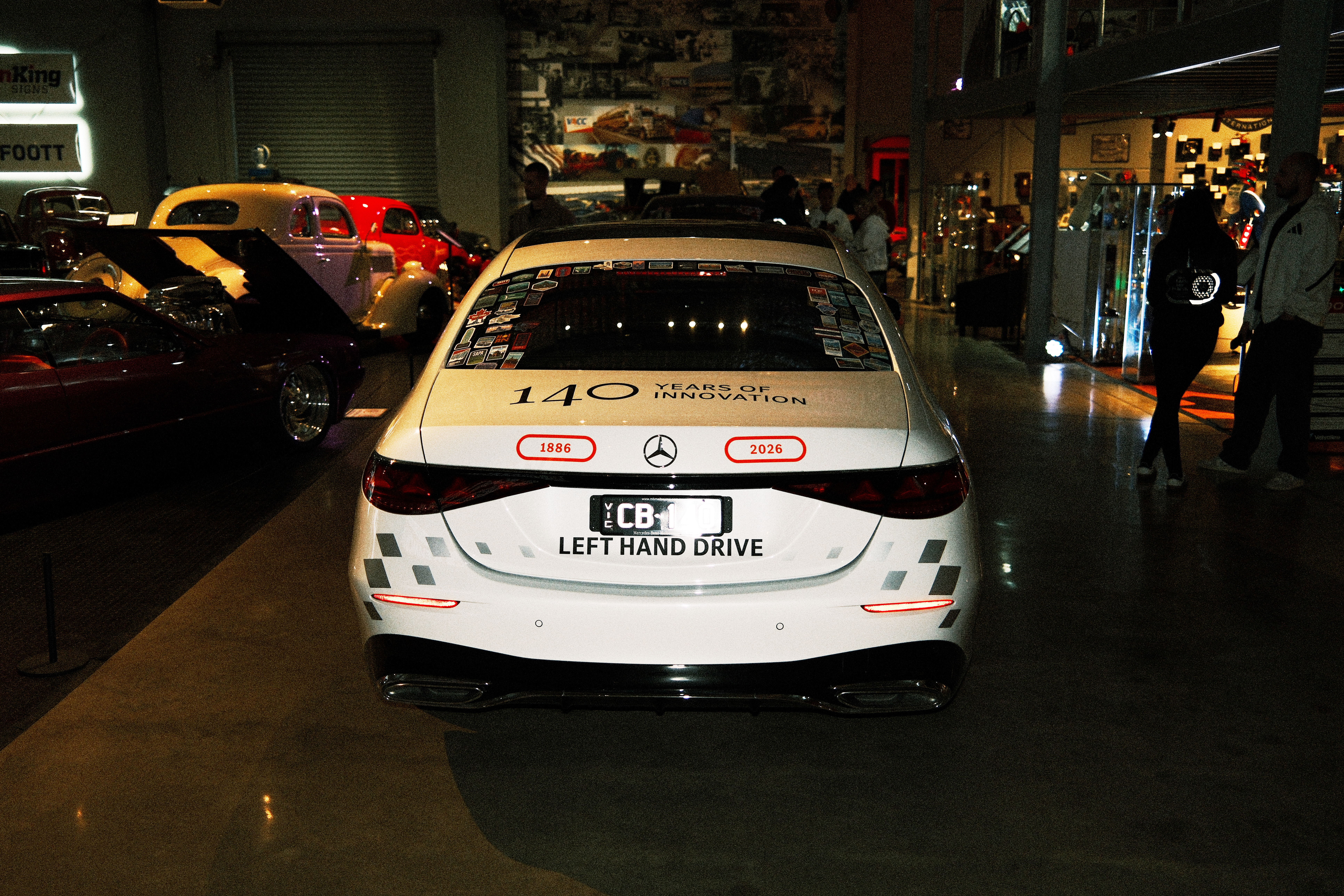 A car on display at the MOVE Museum. A car on display at the MOVE Museum.