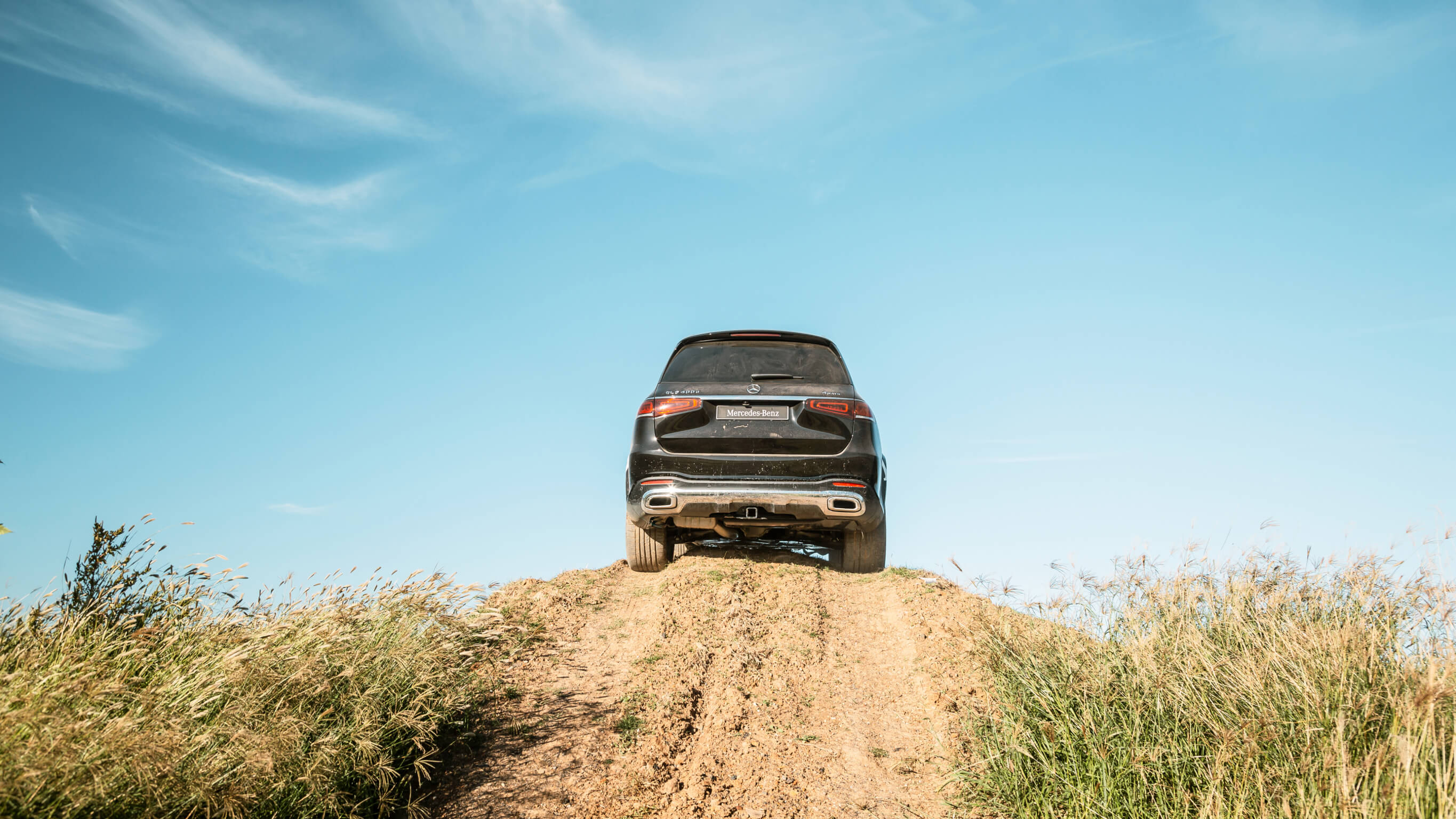 GLS 1 The Mercedes-Benz GLS off road.