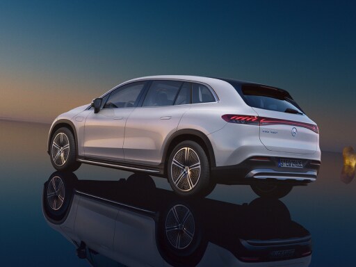 The all-electric EQS SUV 