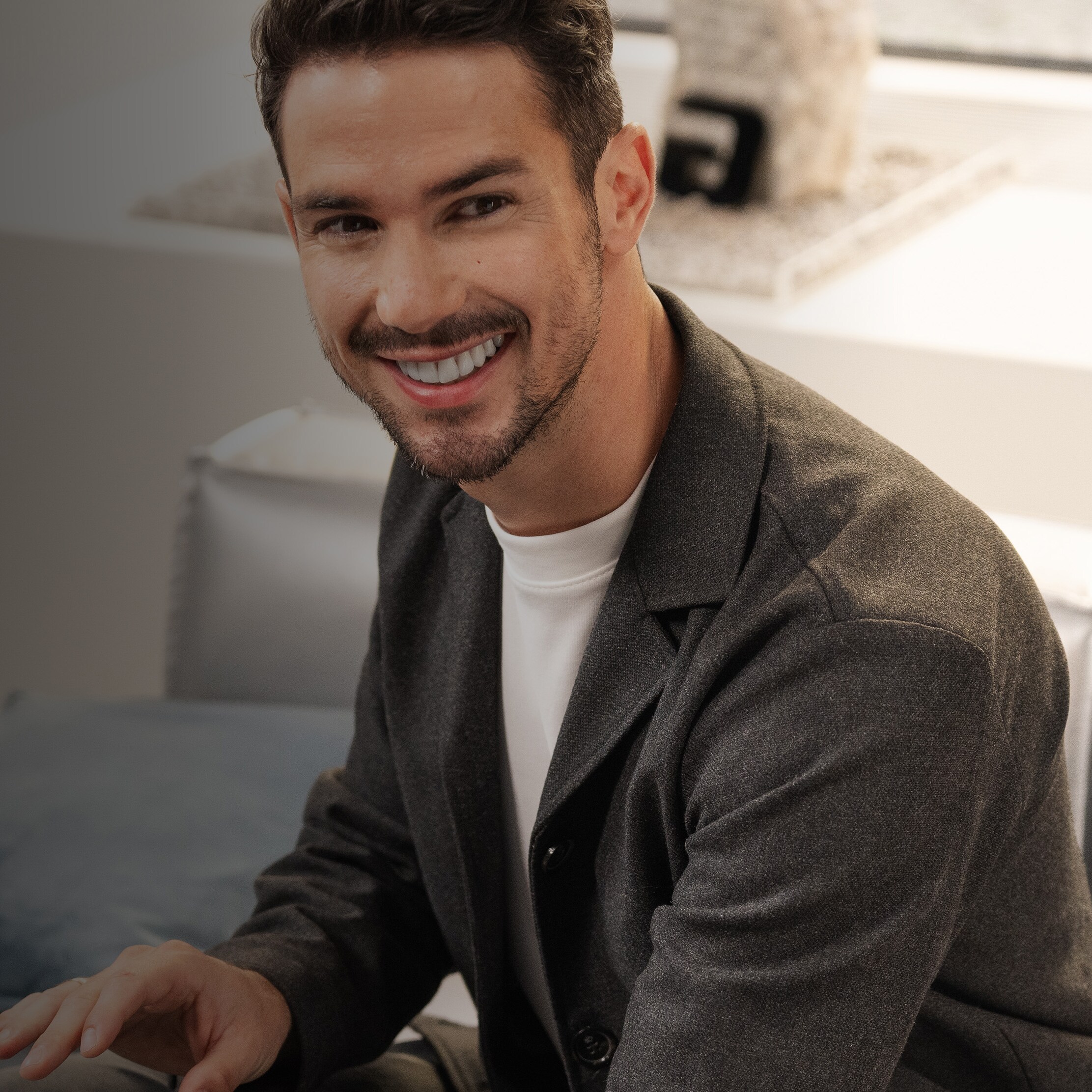 A man with his laptop 
