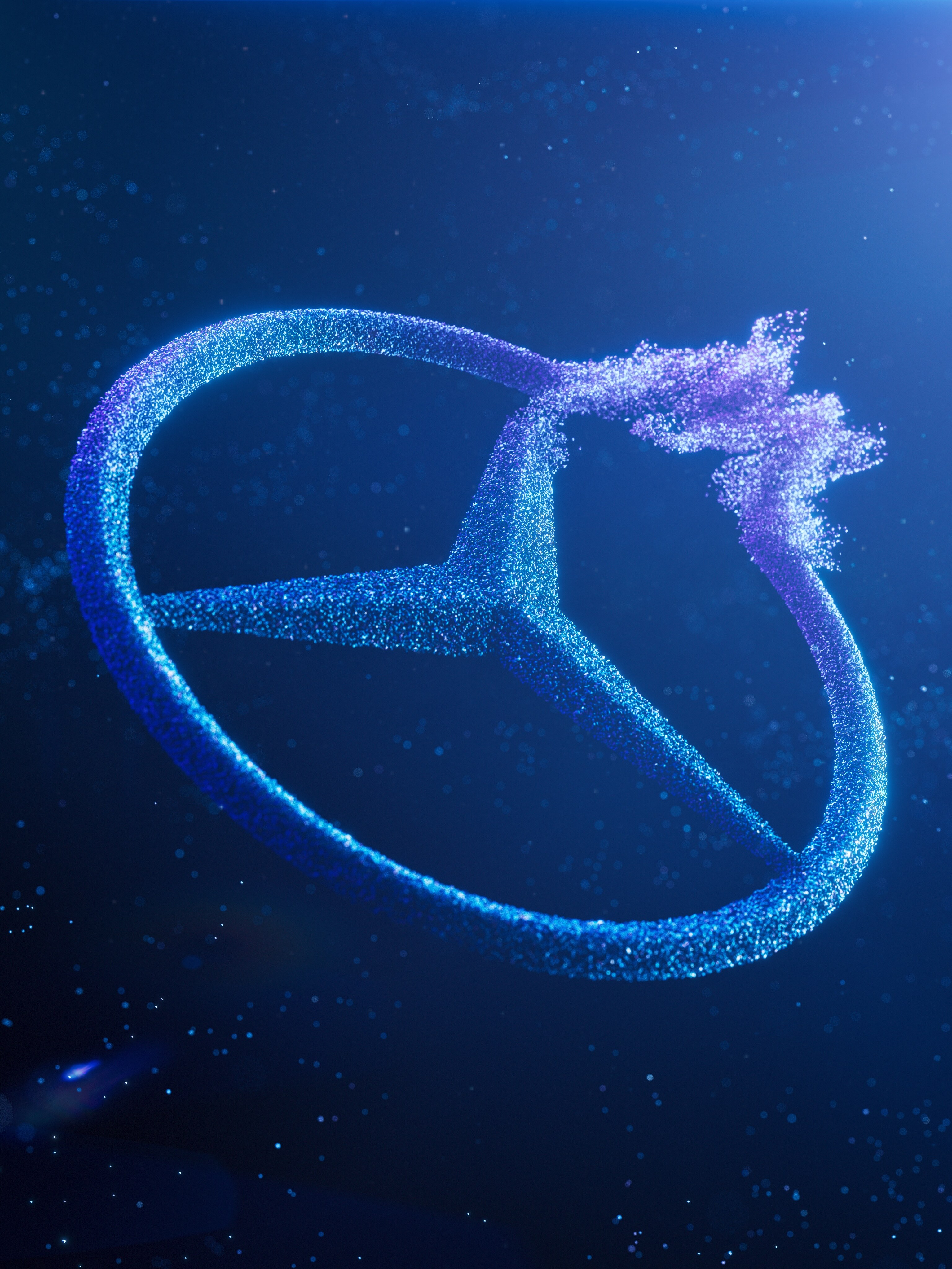 Mercedes-Benz Online Store Logo Abstract
