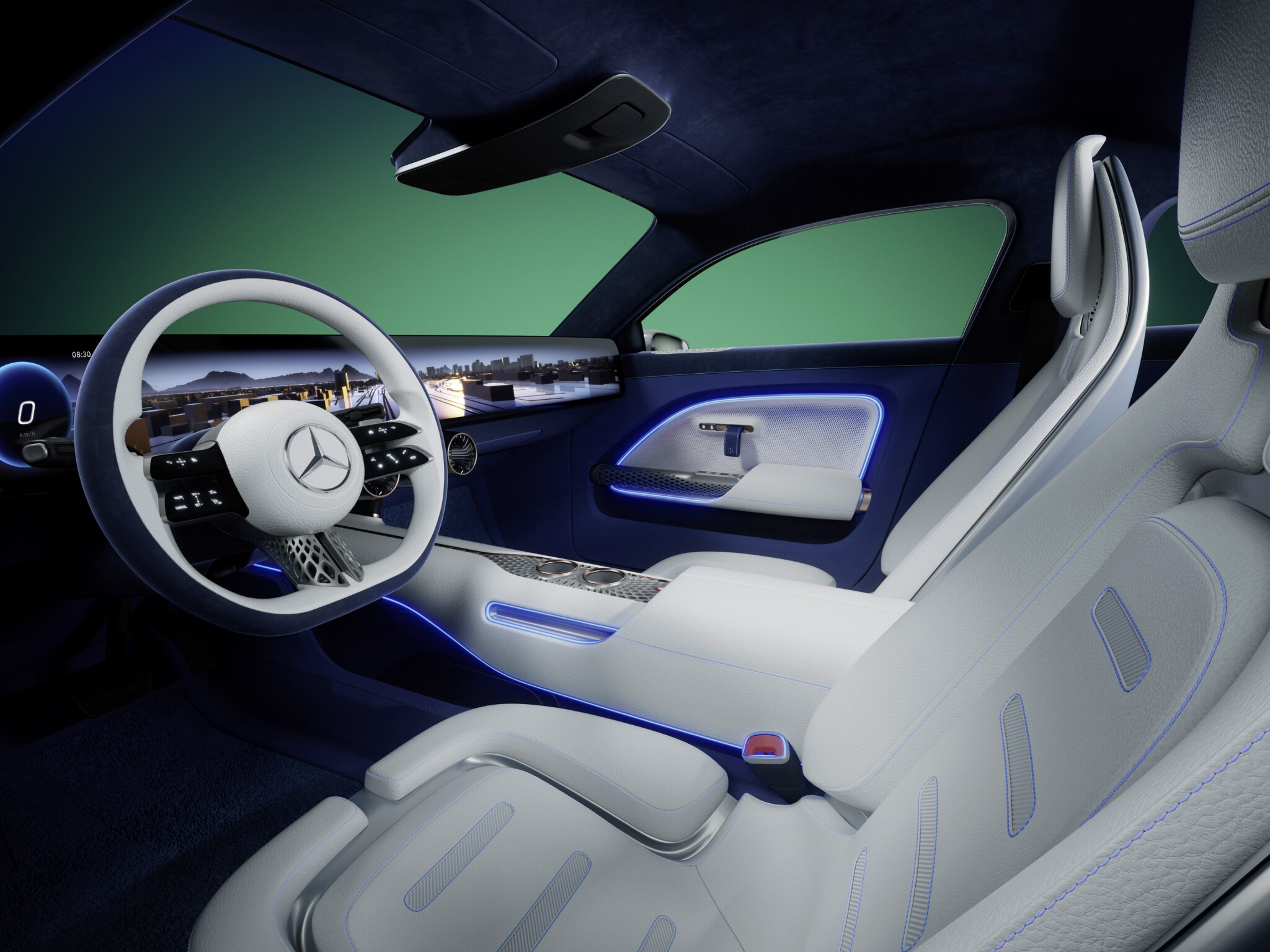 Vision EQXX interior