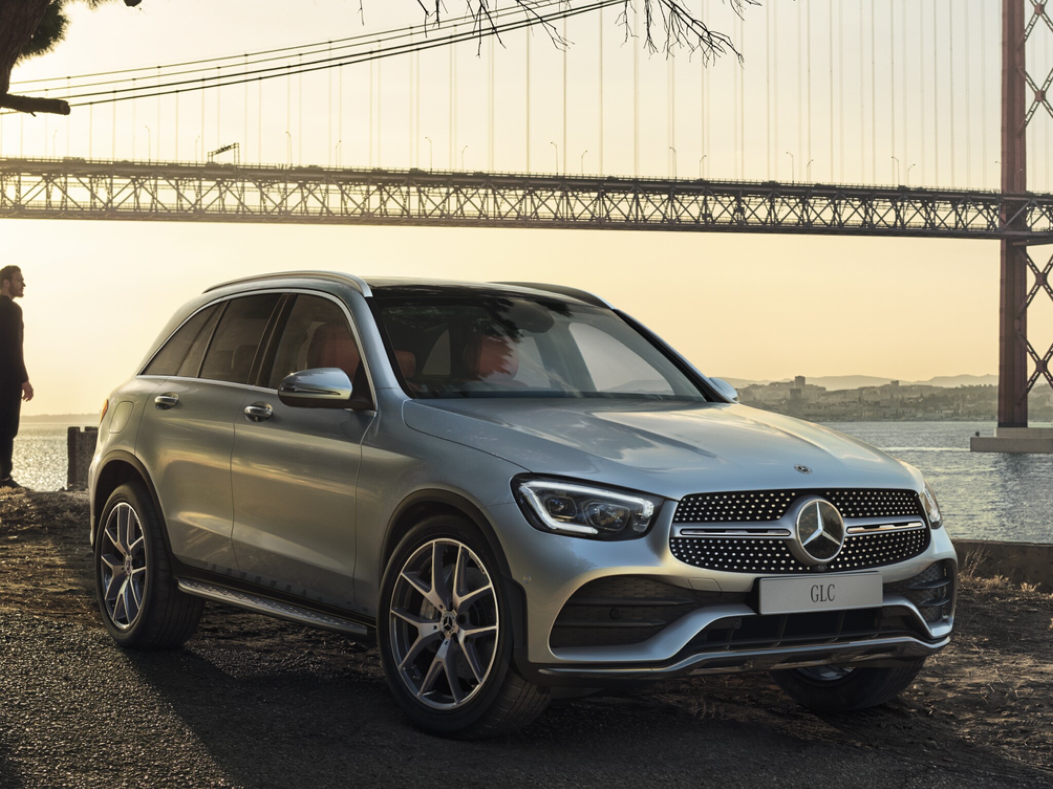 The image shows a the Mercedes-Benz GLA