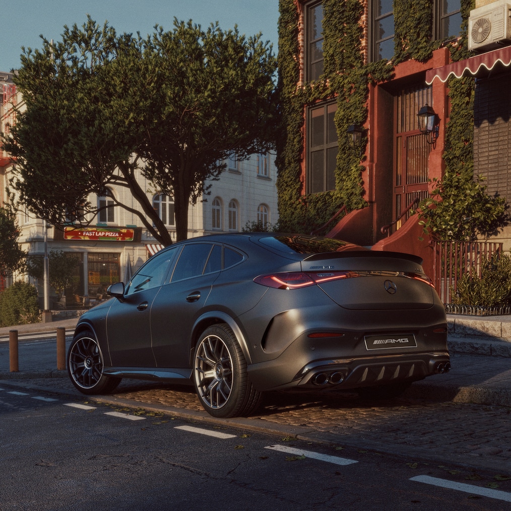 The AMG Design Plus Package of the new Mercedes-AMG GLC Coupé.