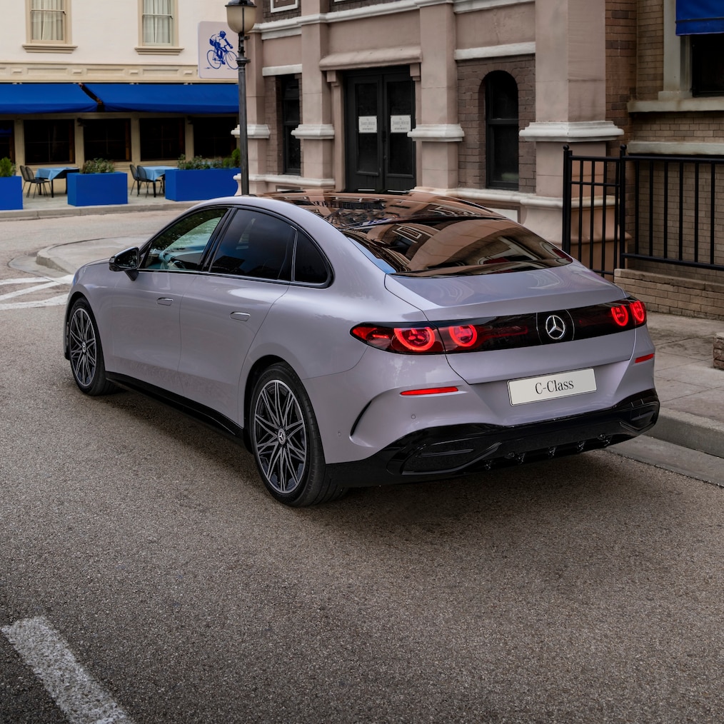 The Agility & Comfort Package of the all-new electric C-Class from Mercedes-Benz.