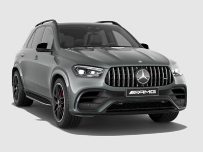 The Mercedes-AMG GLE Coupé with AMG Night Package.