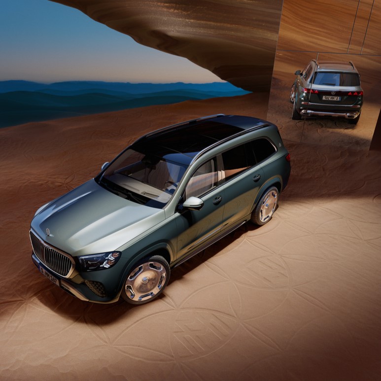 The new Mercedes-Maybach GLS SUV.