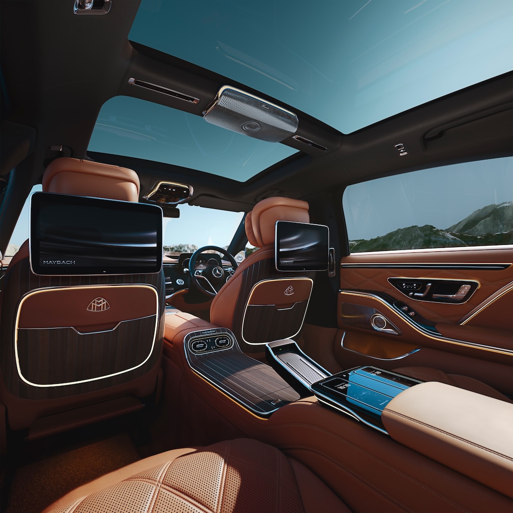 The Exclusive Interior of the new Mercedes-Maybach S-Class.