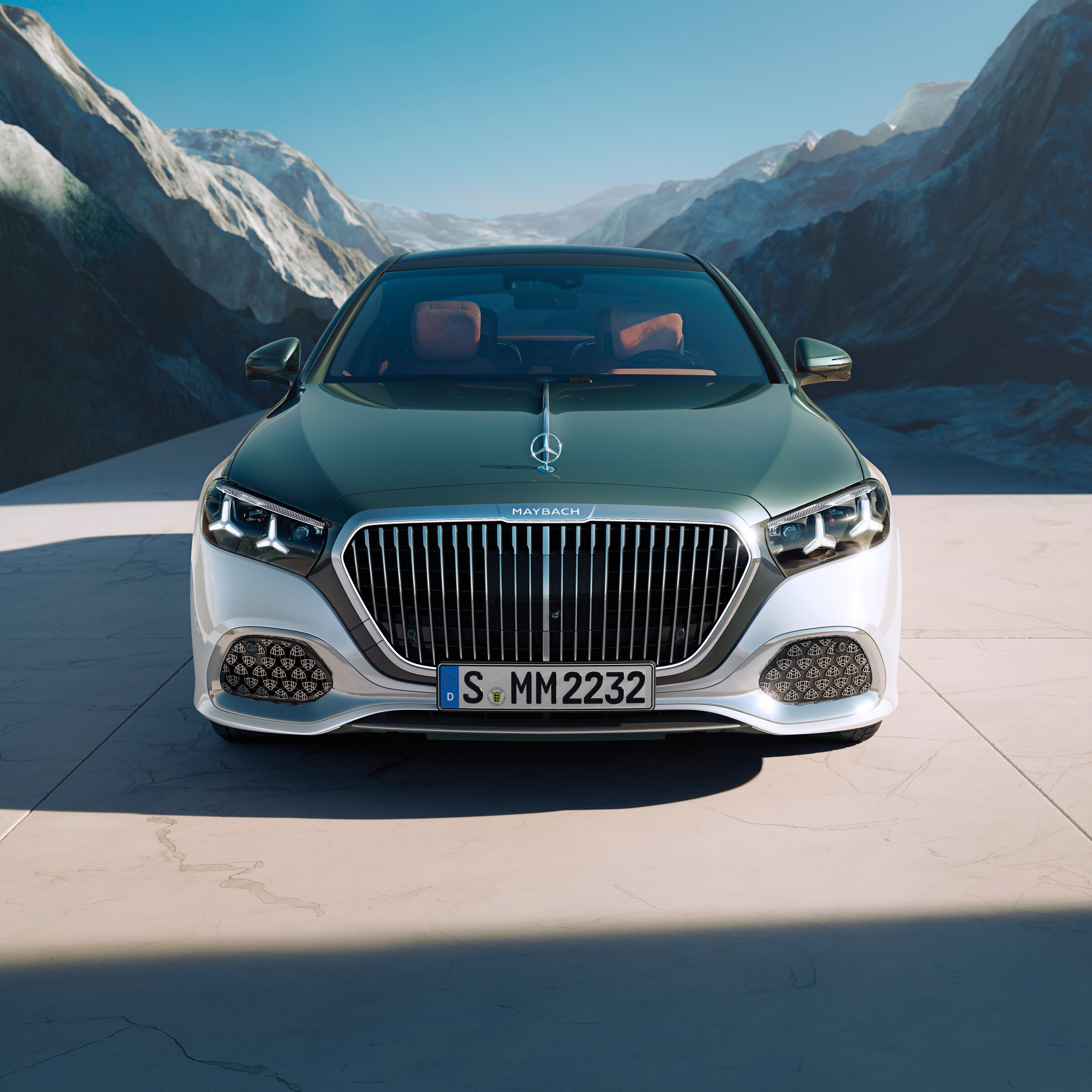 The new Mercedes-Maybach S-Class.