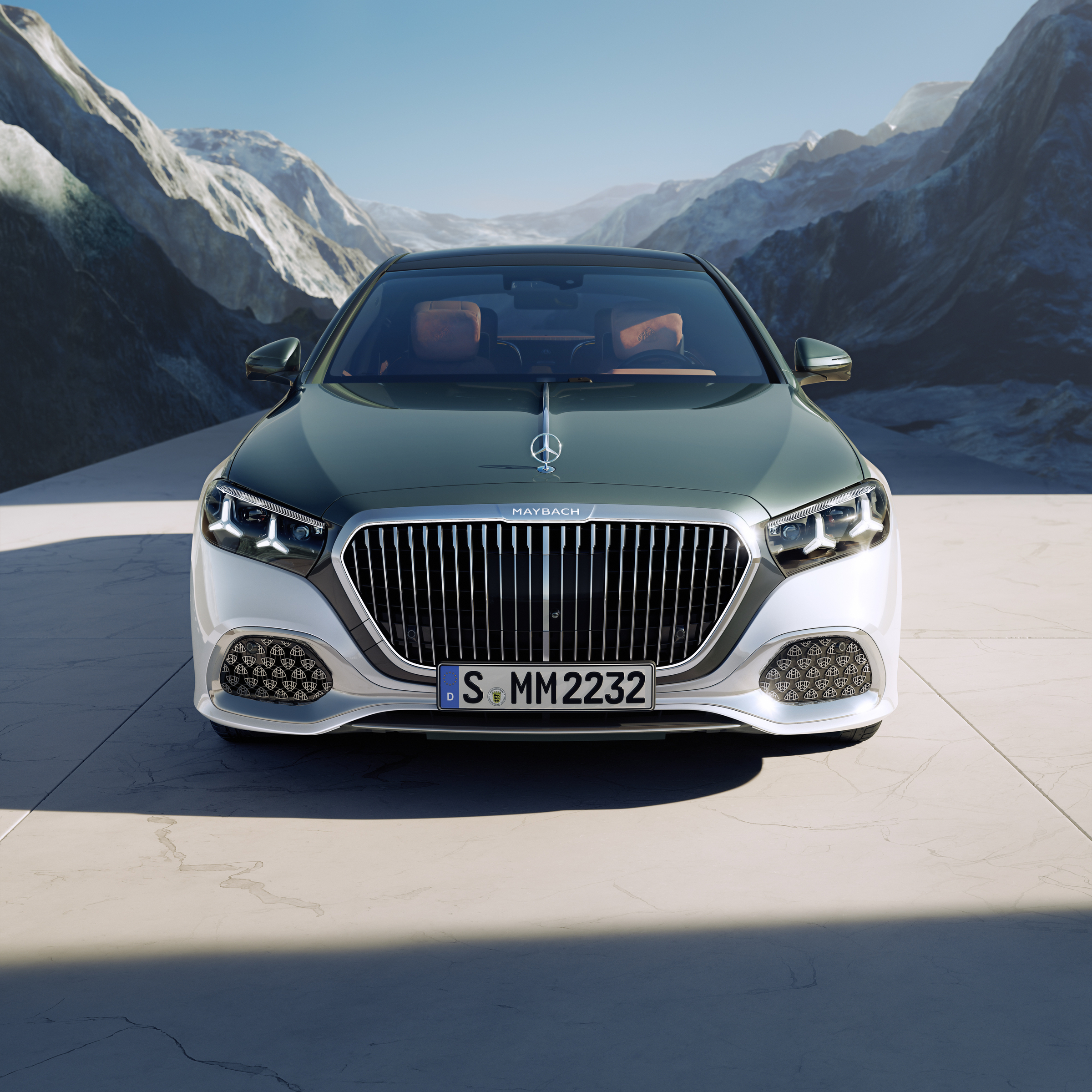 The new Mercedes-Maybach S-Class.