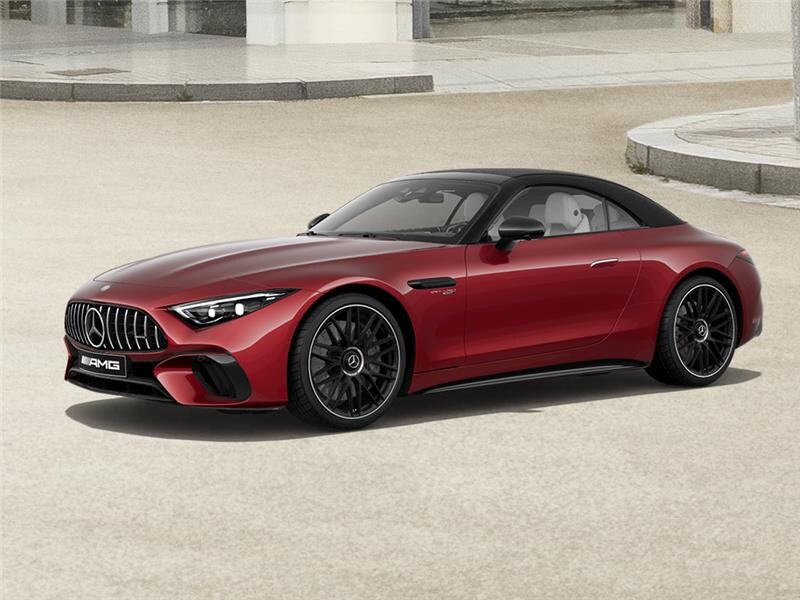 Red AMG SL 63