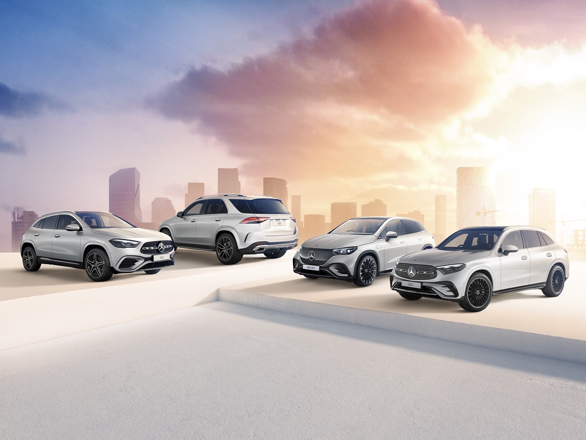 The Mercedes-Benz SUV Range