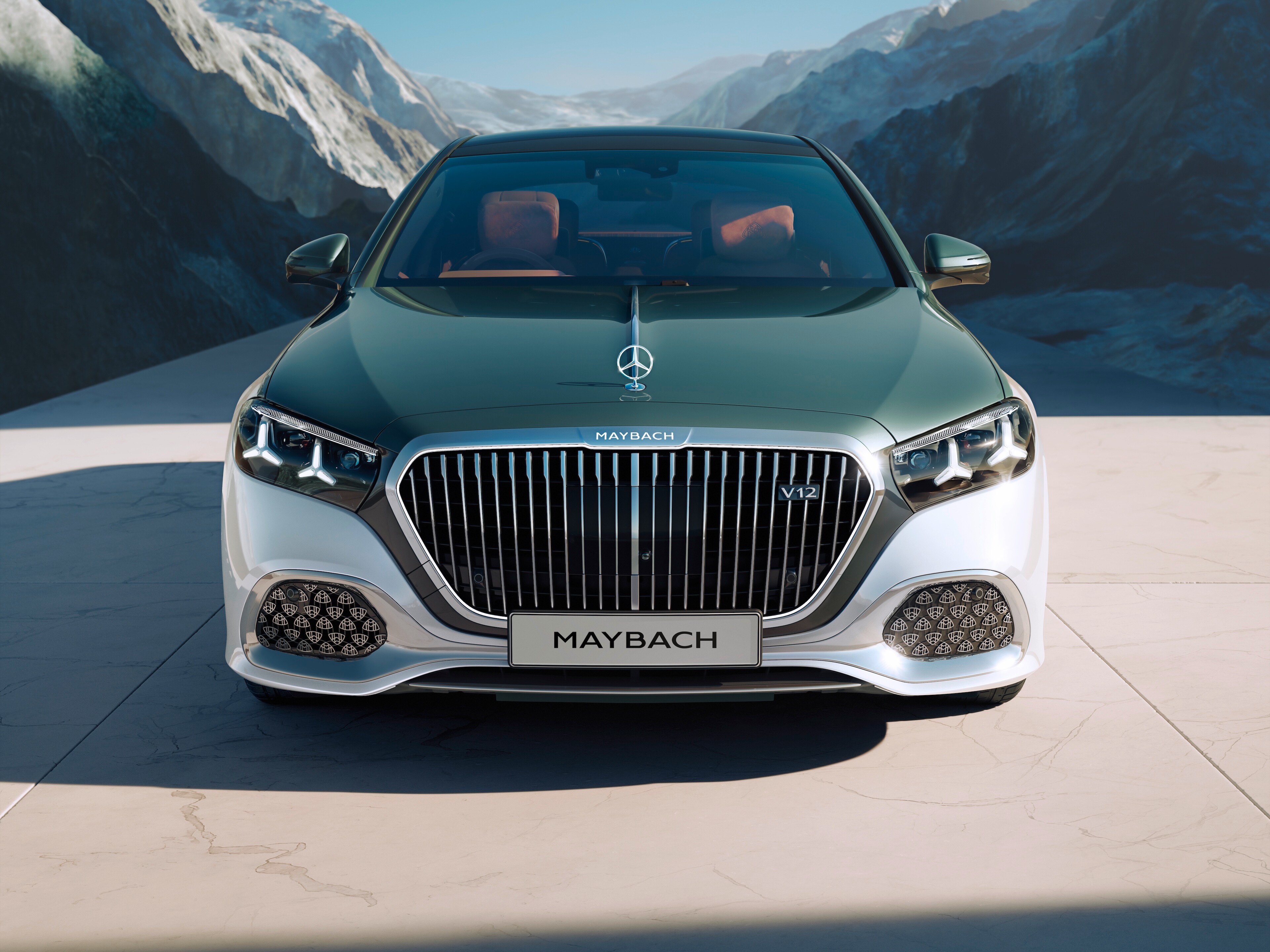 The Mercedes-Maybach S-Class.