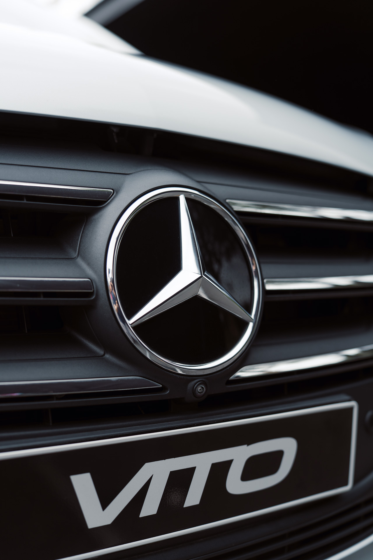 Front grill A close up of the front grill